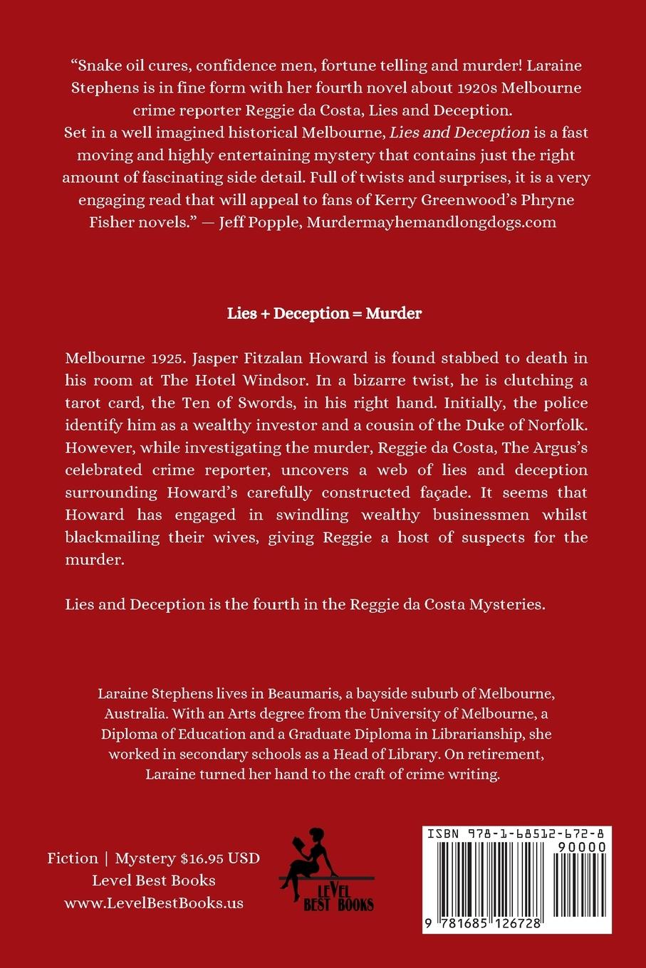 Rückseitencover Lies and Deception