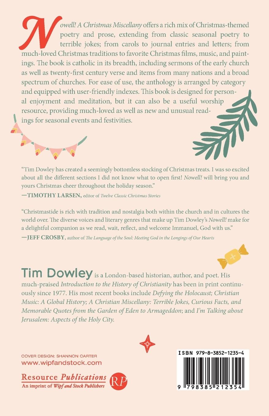 Rückseitencover Nowell! A Christmas Miscellany