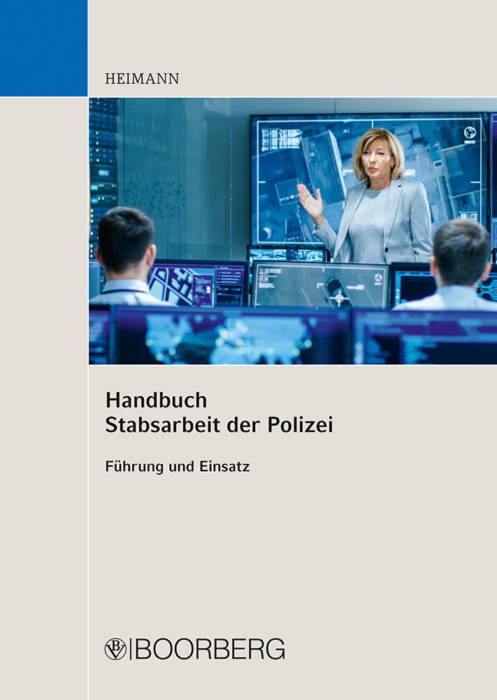 Vorderes Coverbild Handbuch Stabsarbeit der Polizei
