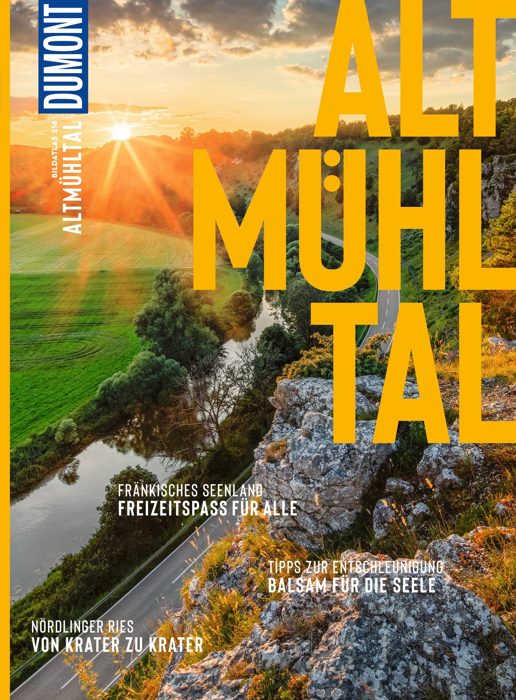 Vorderes Coverbild DUMONT Bildatlas Altmühltal