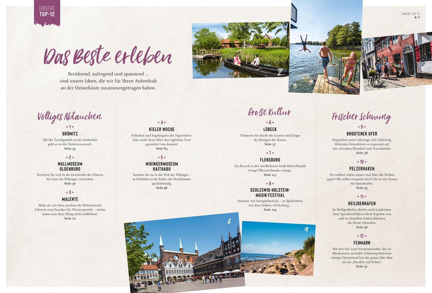 Beispielinhalt (Bild) DUMONT Bildatlas Ostseeküste, Schleswig-Holstein
