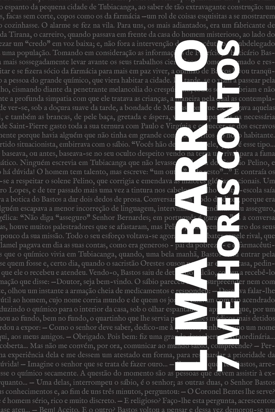 Vorderes Coverbild 7 melhores contos de Lima Barreto