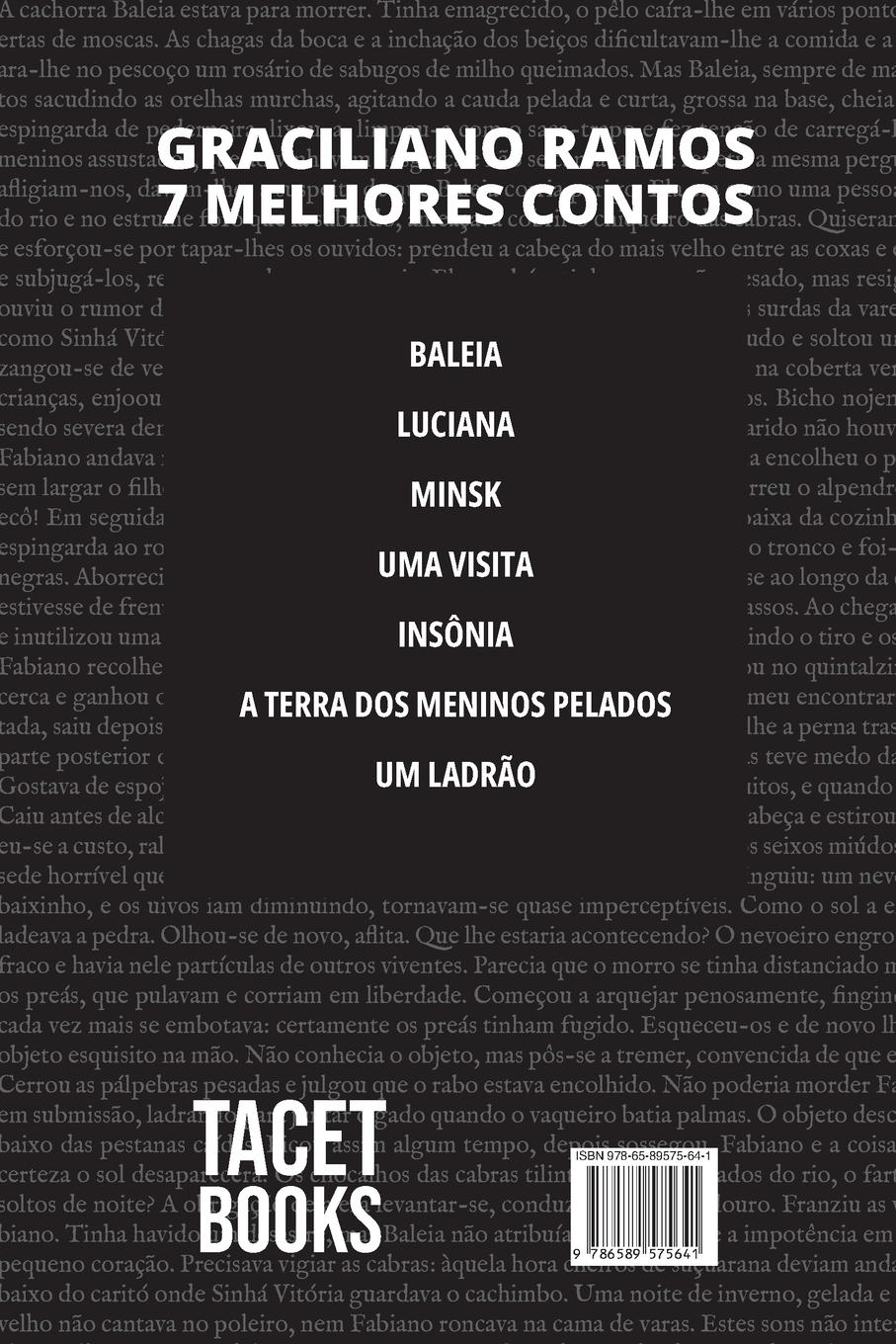 Rückseitencover 7 melhores contos de Graciliano Ramos