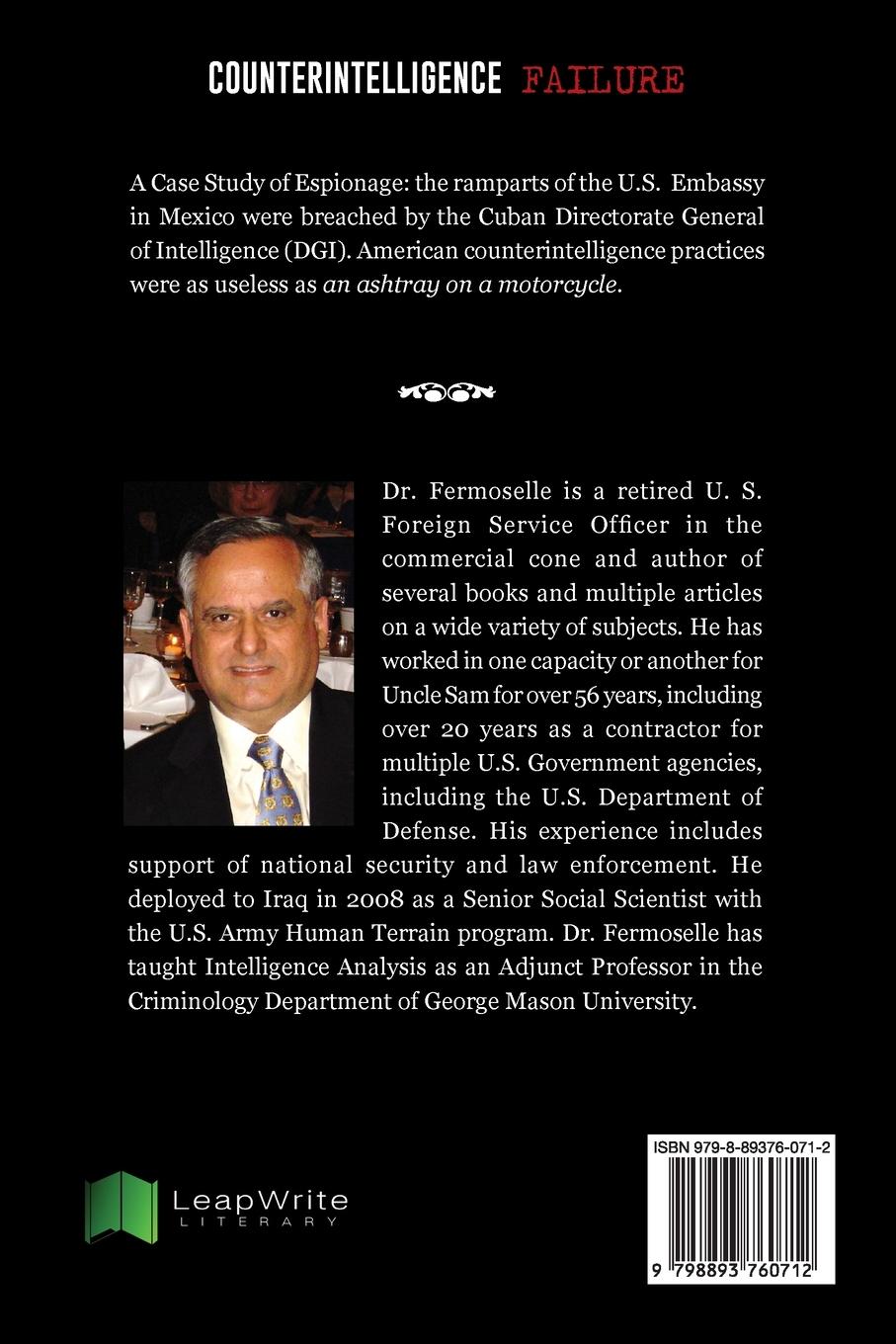 Rückseitencover CounterIntelligence Failure