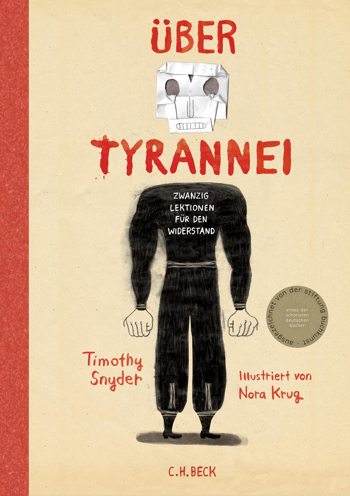 Vorderes Coverbild Über Tyrannei Illustrierte Ausgabe