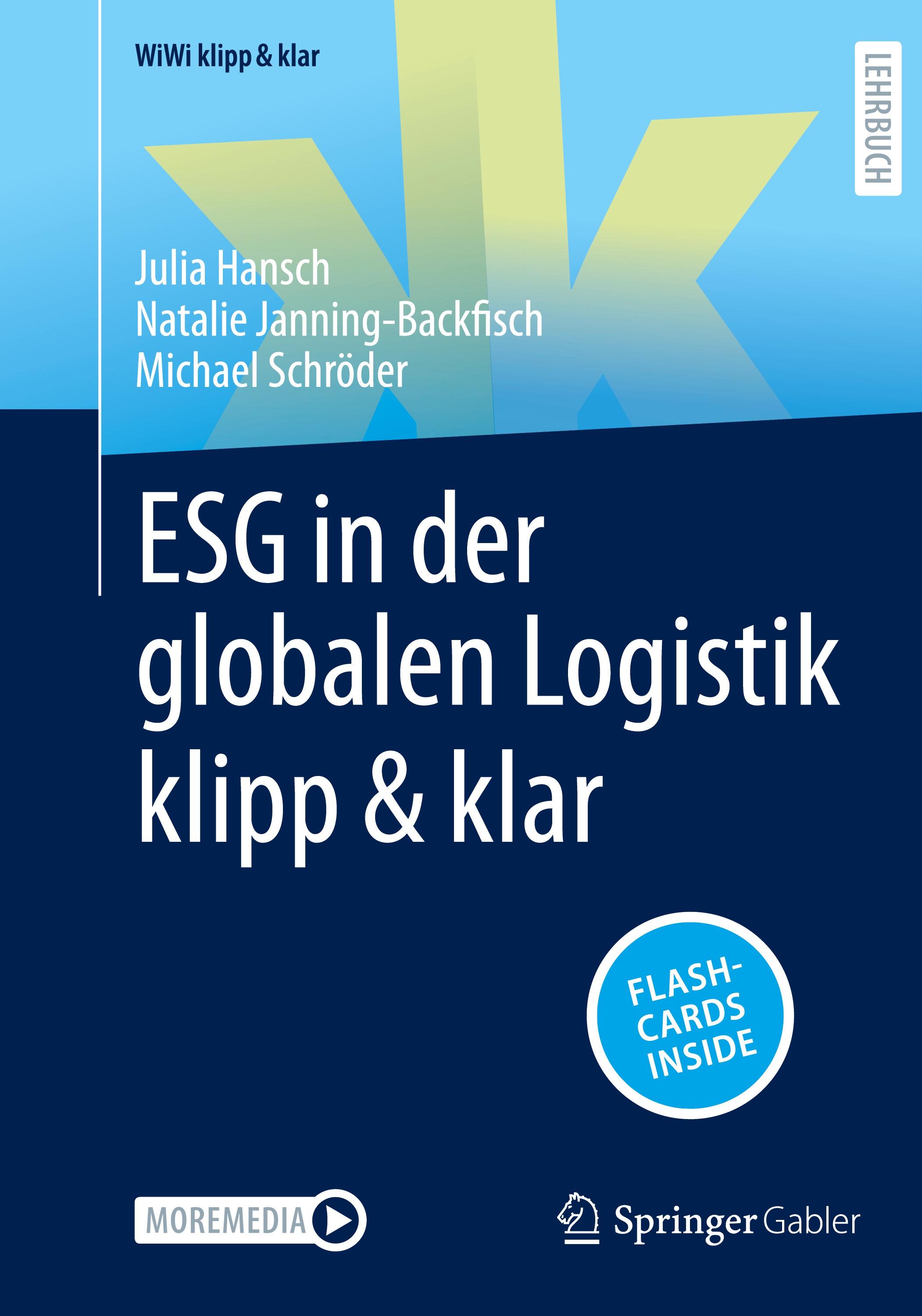 Vorderes Coverbild ESG in der globalen Logistik klipp & klar