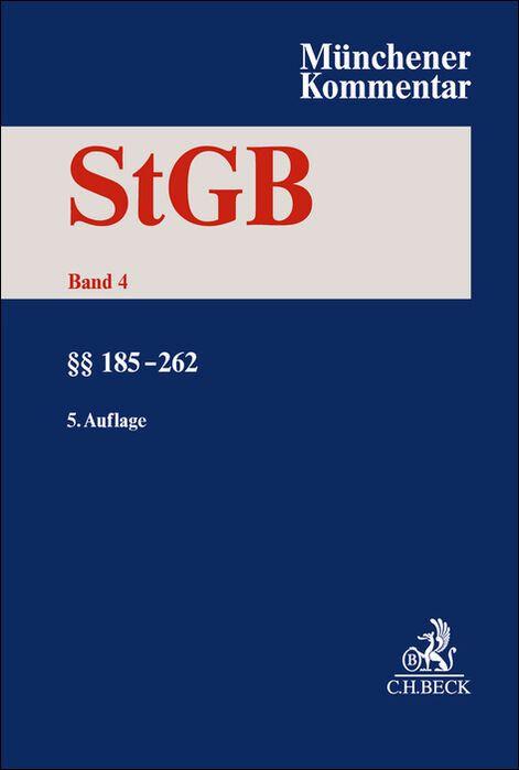 Vorderes Coverbild Münchener Kommentar zum Strafgesetzbuch  Bd. 4: §§ 185-262