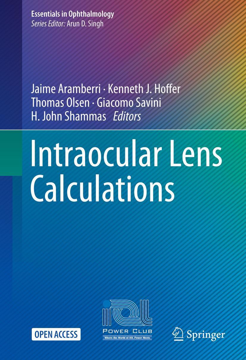 Vorderes Coverbild Intraocular Lens Calculations