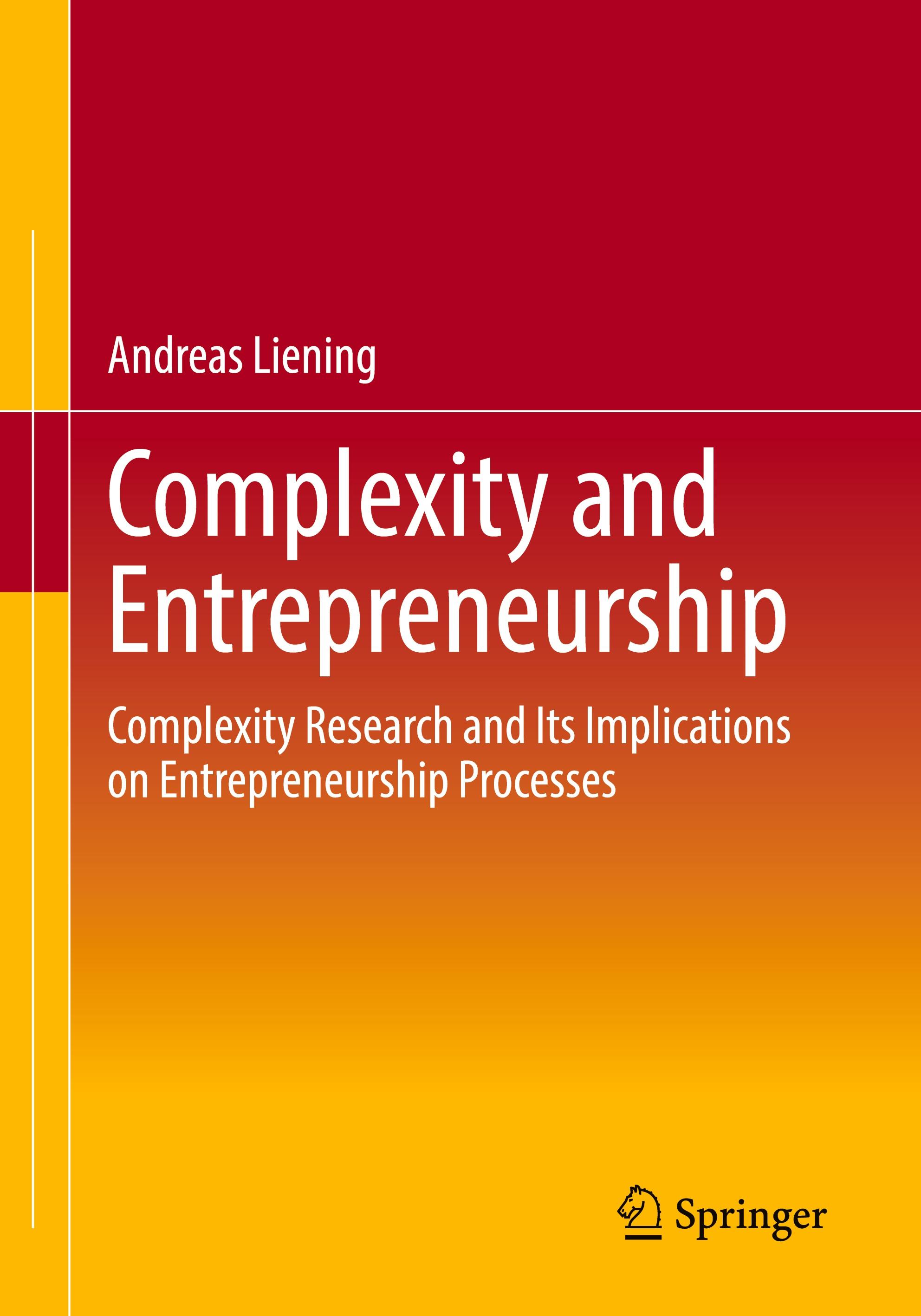 Vorderes Coverbild Complexity and Entrepreneurship