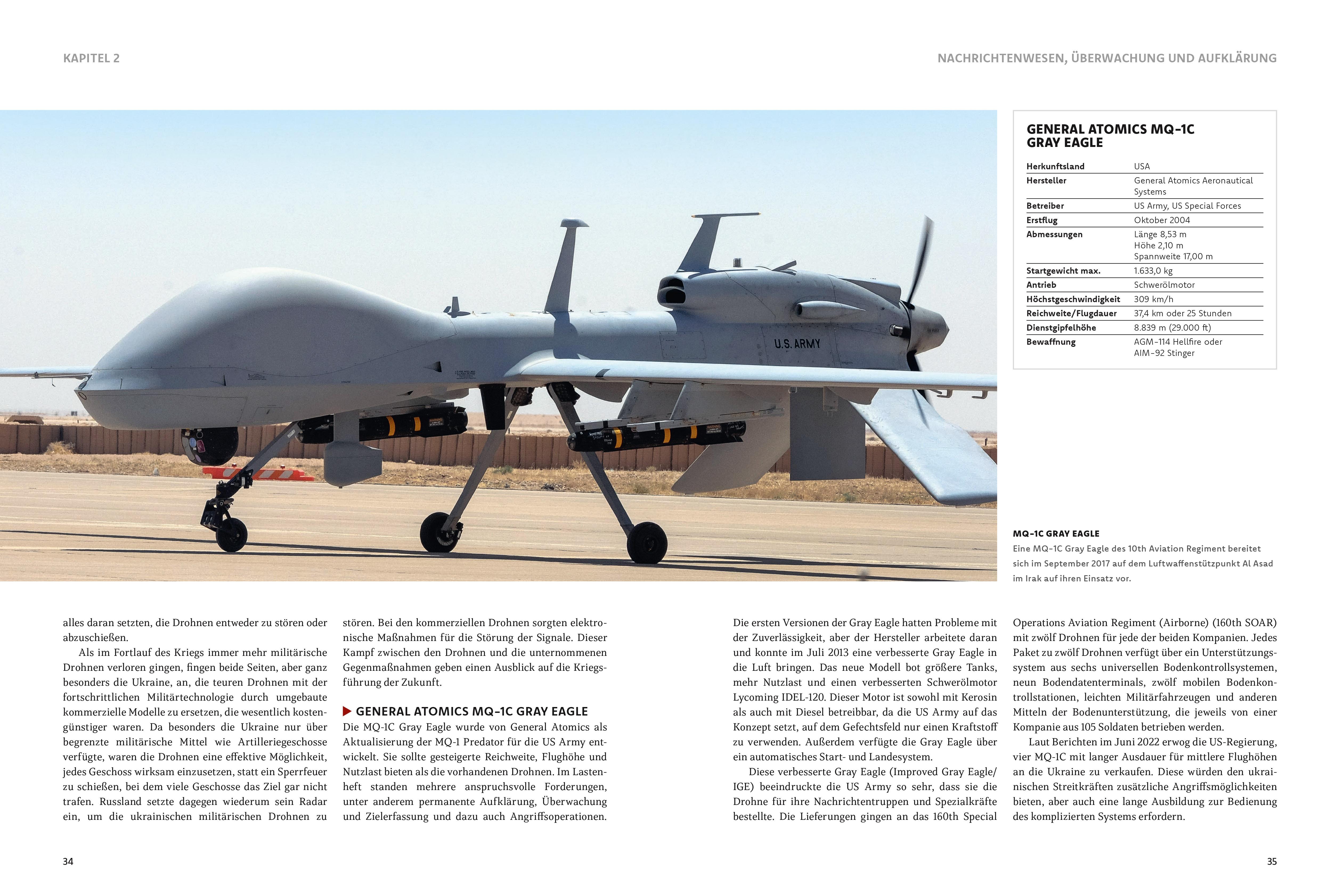 Beispielinhalt (Bild) Militärdrohnen