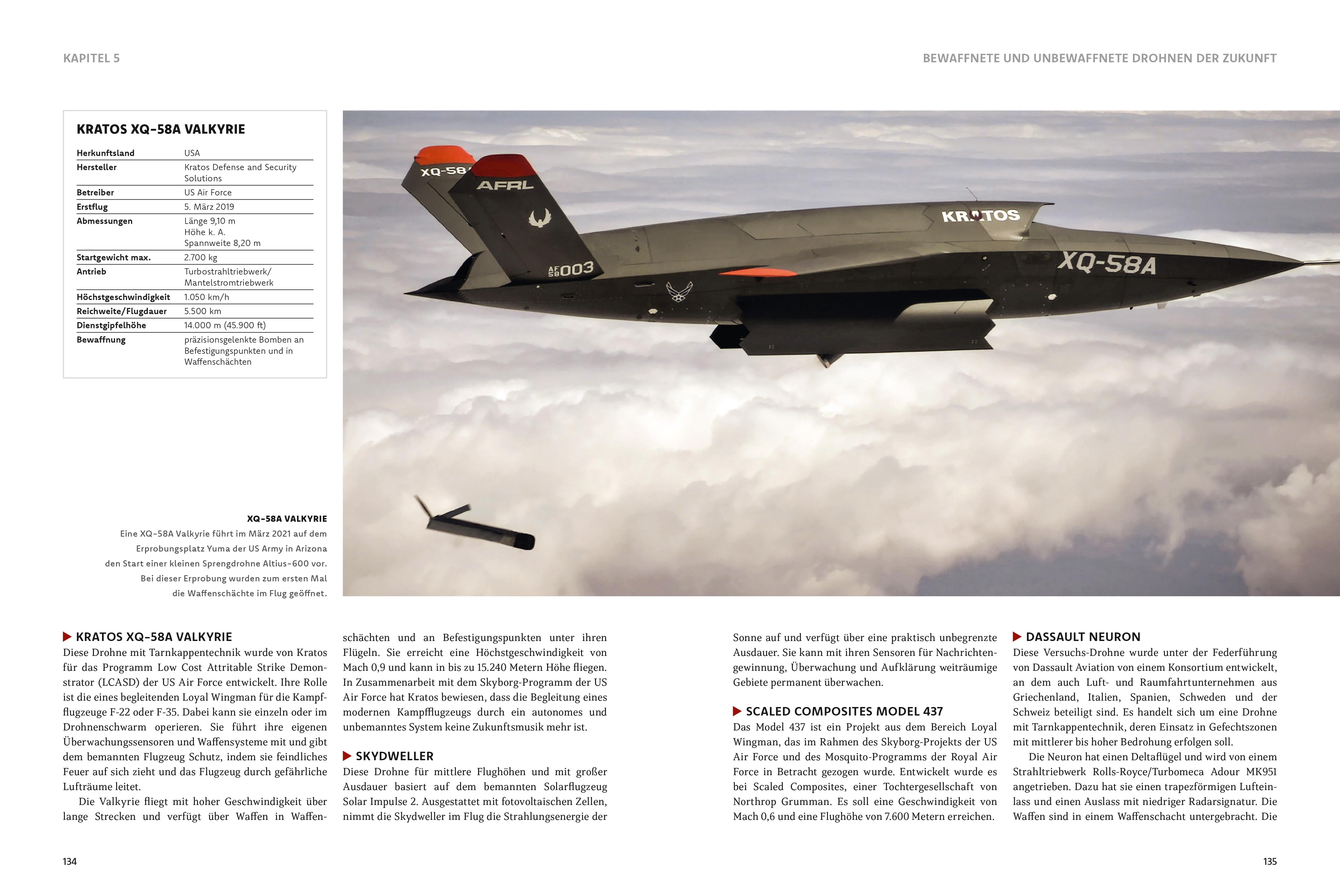 Beispielinhalt (Bild) Militärdrohnen