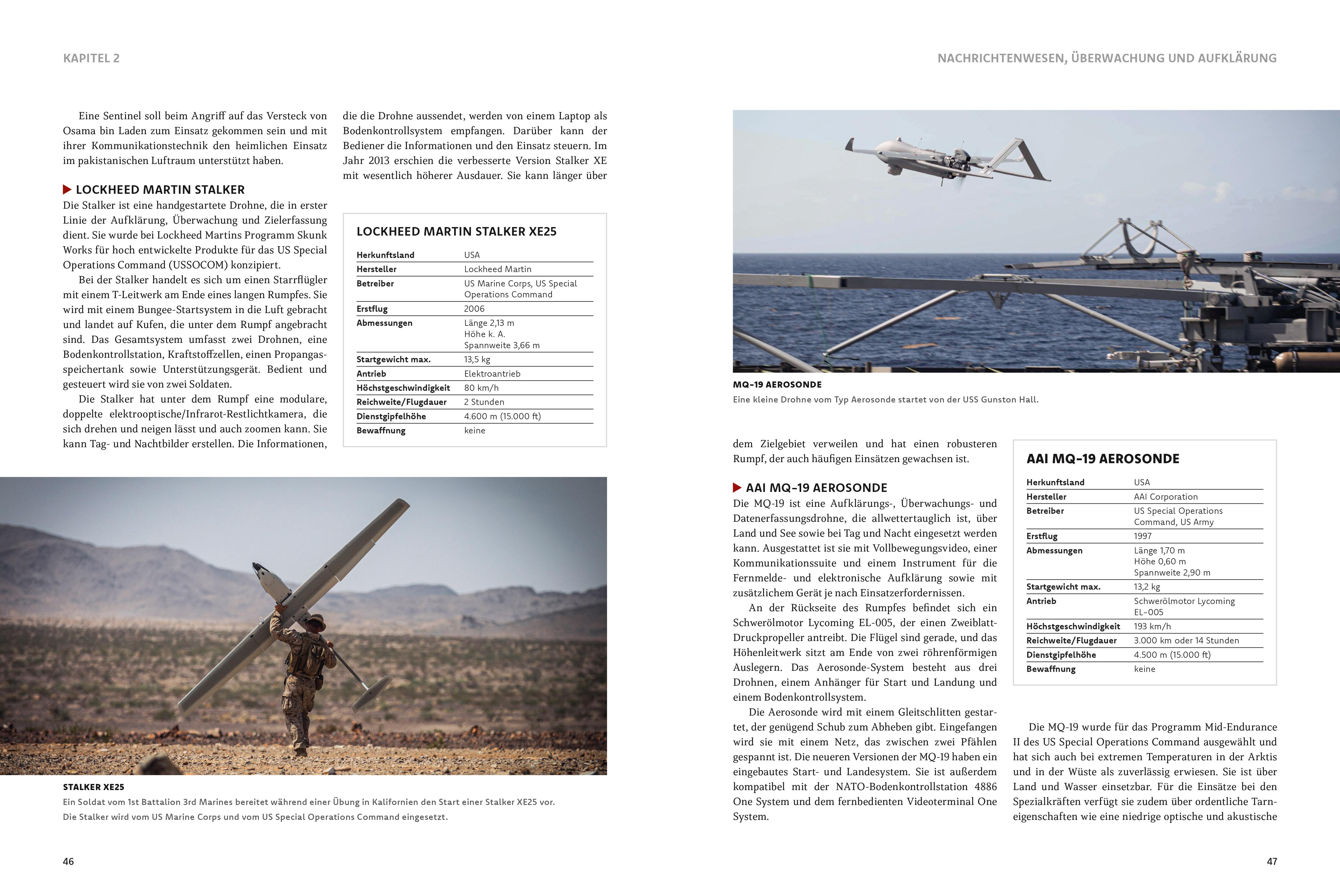 Beispielinhalt (Bild) Militärdrohnen