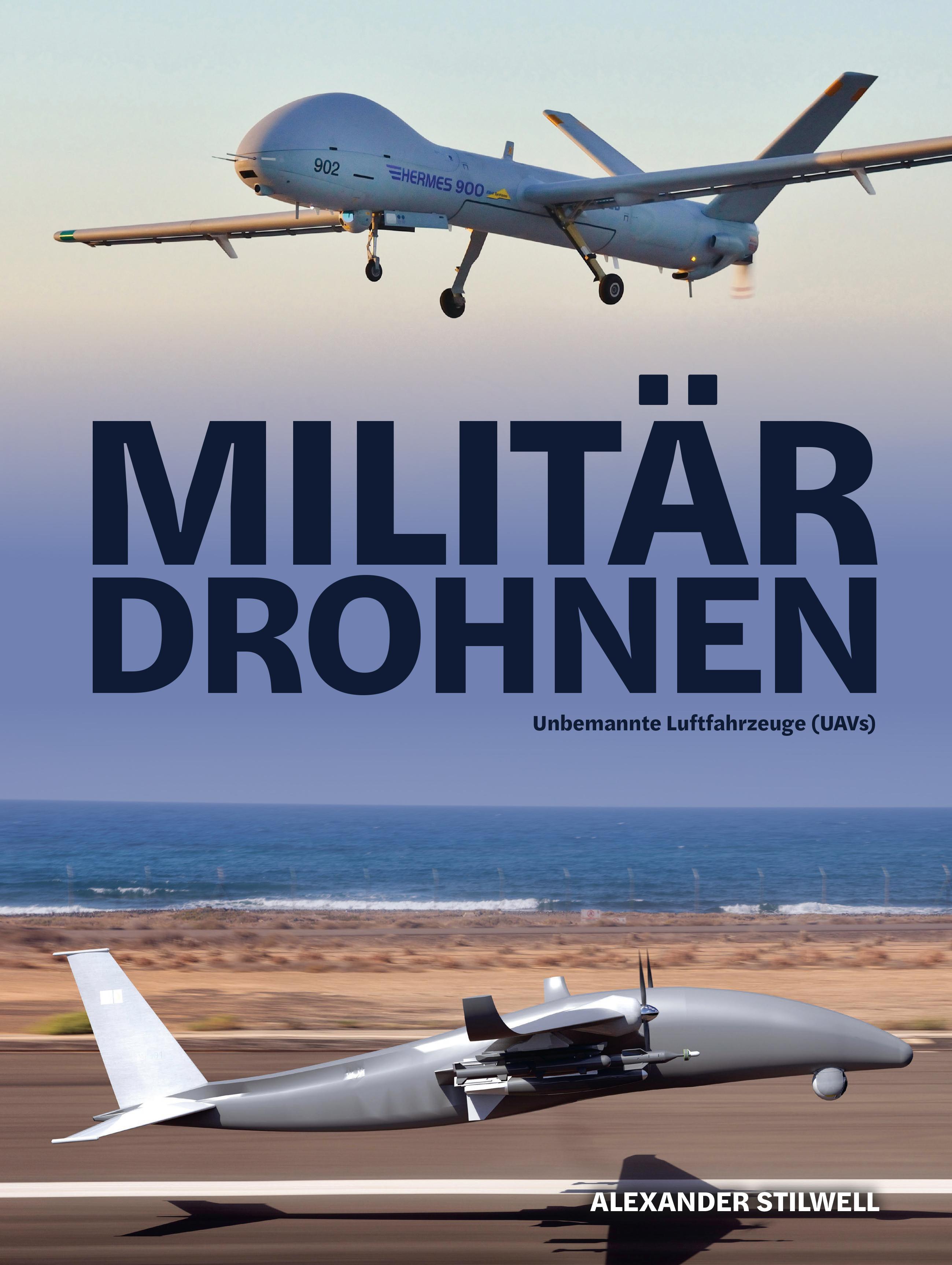 Vorderes Coverbild Militärdrohnen