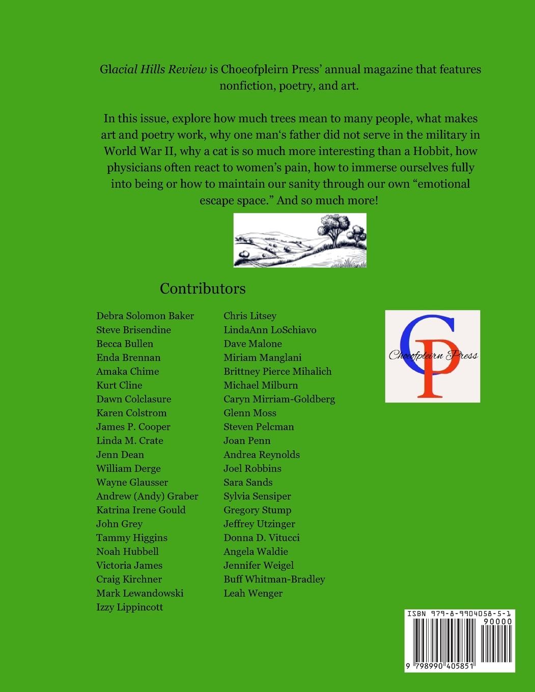 Rückseitencover Glacial Hills Review