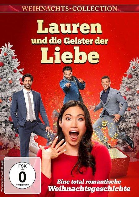 Vorderes Coverbild Lauren und die Geister der Liebe - Eine total romantische Weihnachtsgeschichte