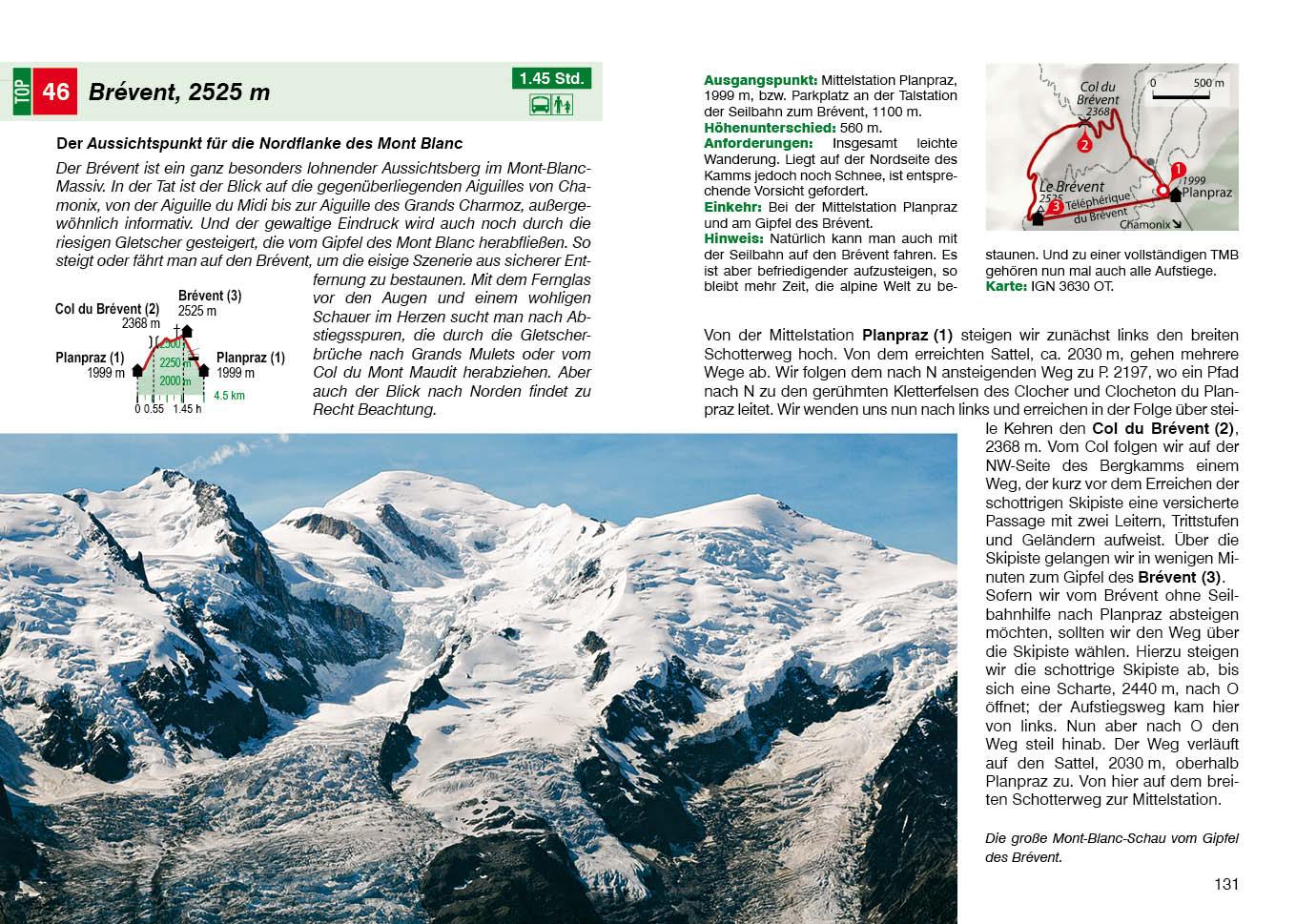 Beispielinhalt (Bild) Rund um den Mont Blanc