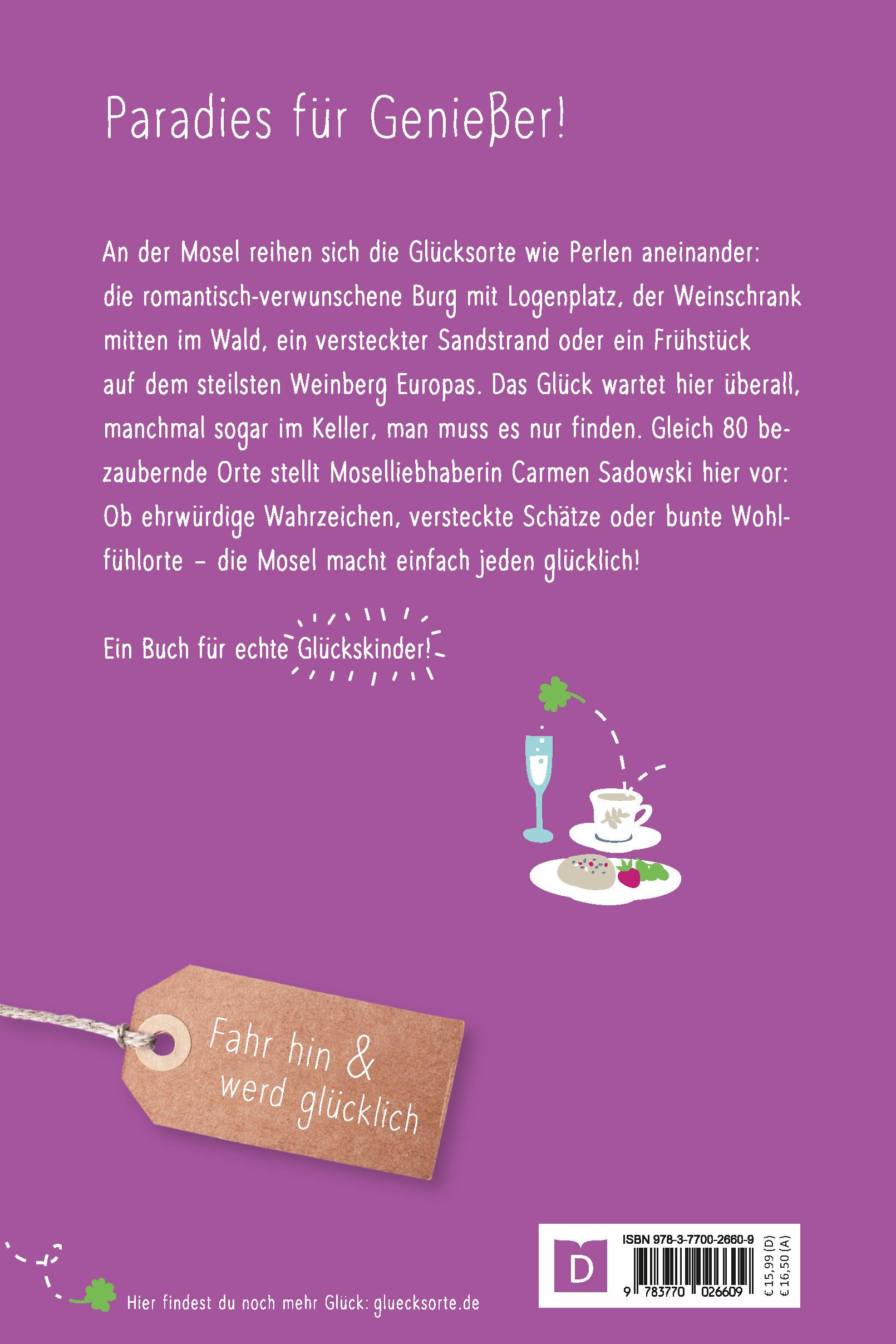 Rückseitencover Glücksorte an der Mosel