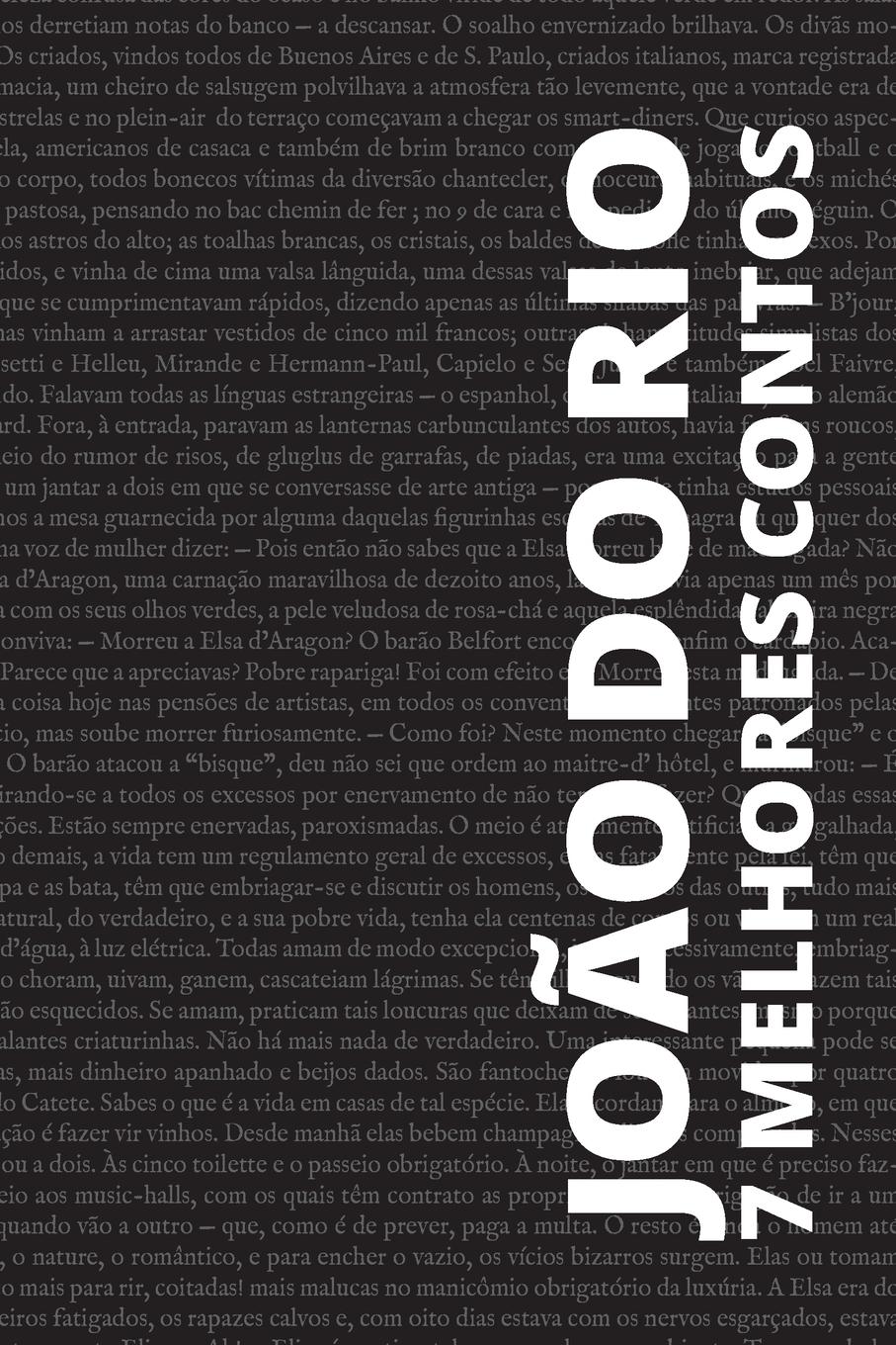 Vorderes Coverbild 7 melhores contos de João do Rio