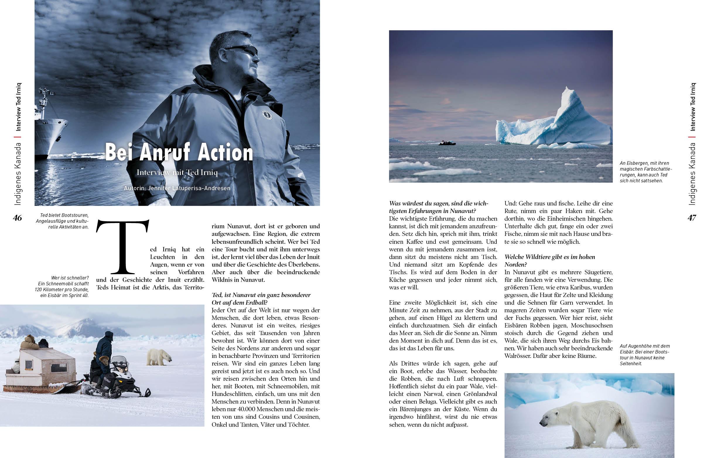 Beispielinhalt (Bild) 360° Kanada - Special Kanadas First Nations