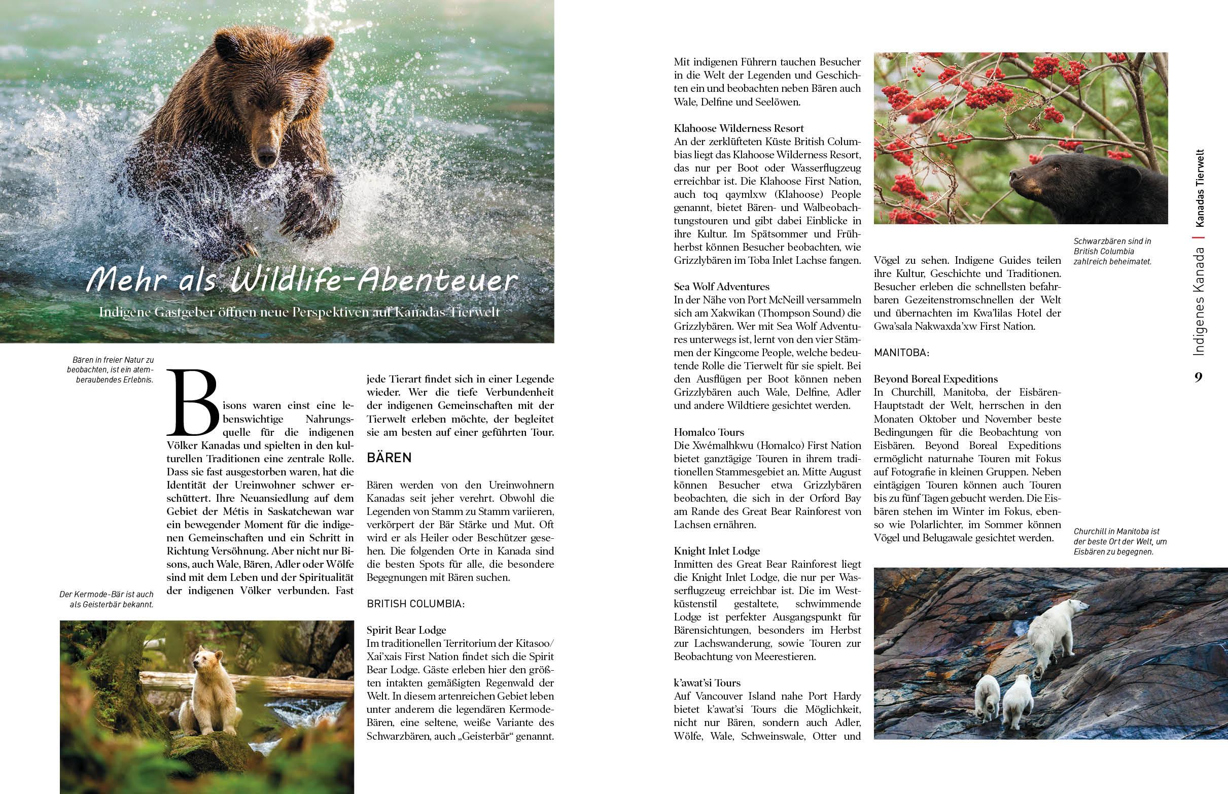 Beispielinhalt (Bild) 360° Kanada - Special Kanadas First Nations