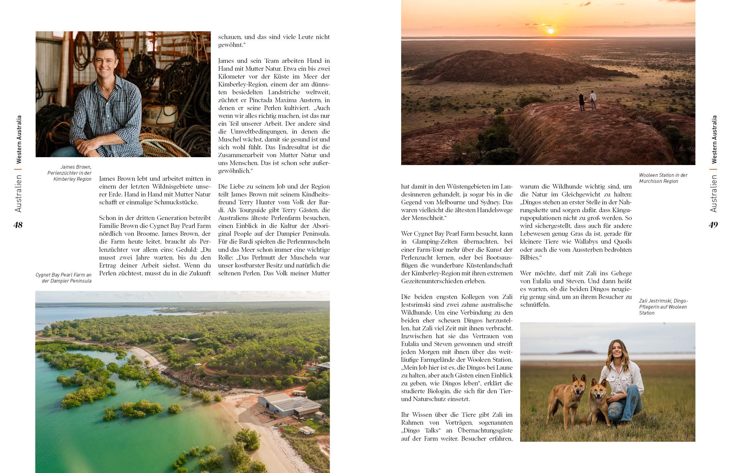 Beispielinhalt (Bild) 360° DownUnder - Ausgabe 1/2024