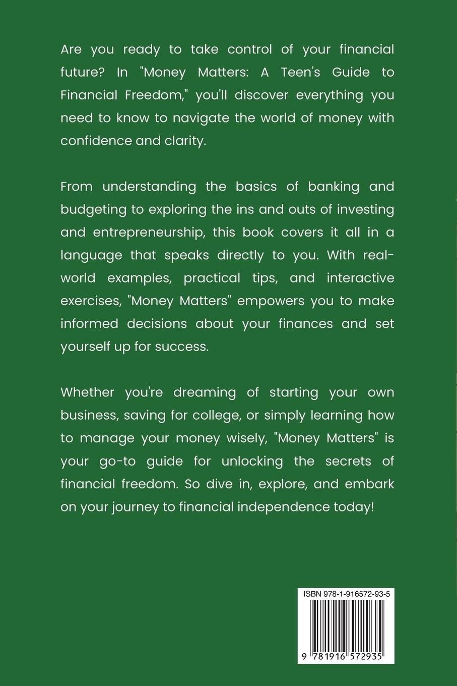 Rückseitencover Money Matters