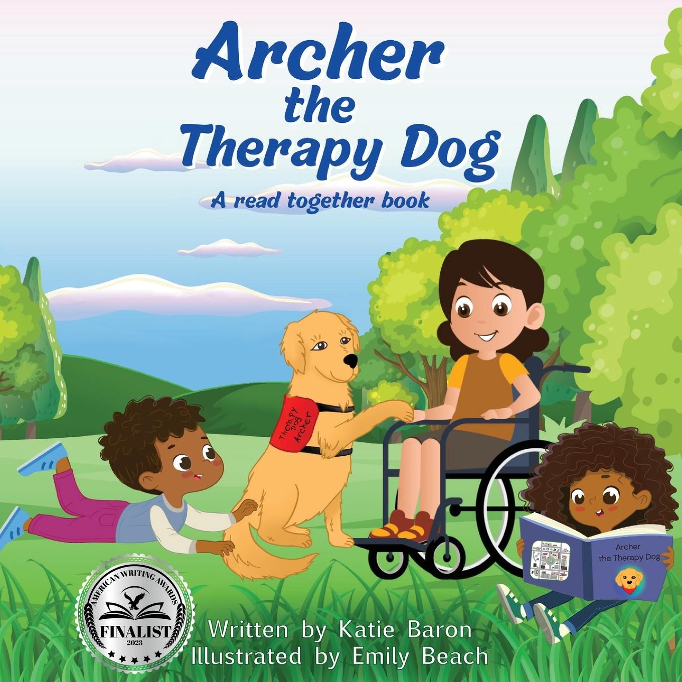 Vorderes Coverbild Archer the Therapy Dog A read together book