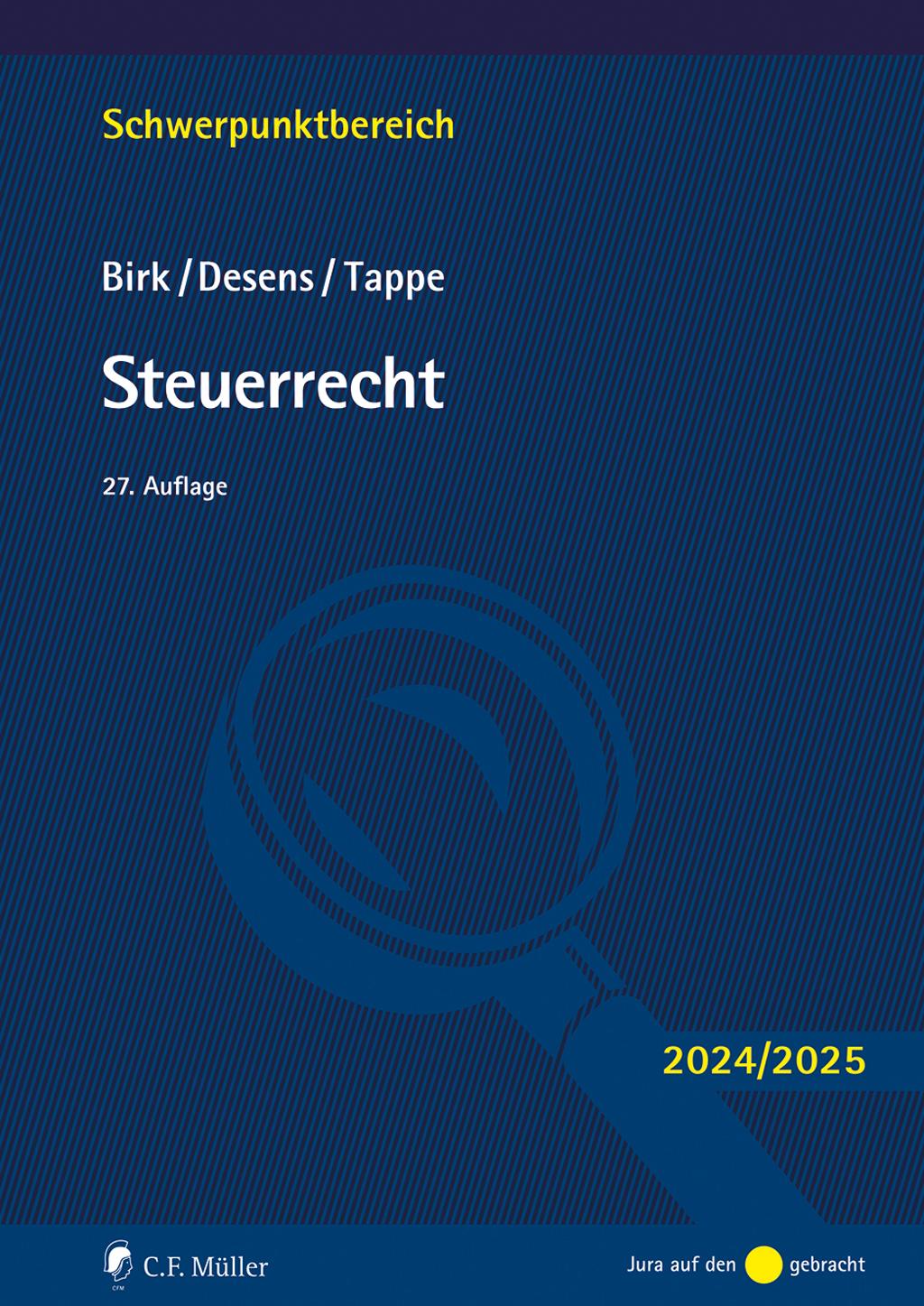 Vorderes Coverbild Steuerrecht