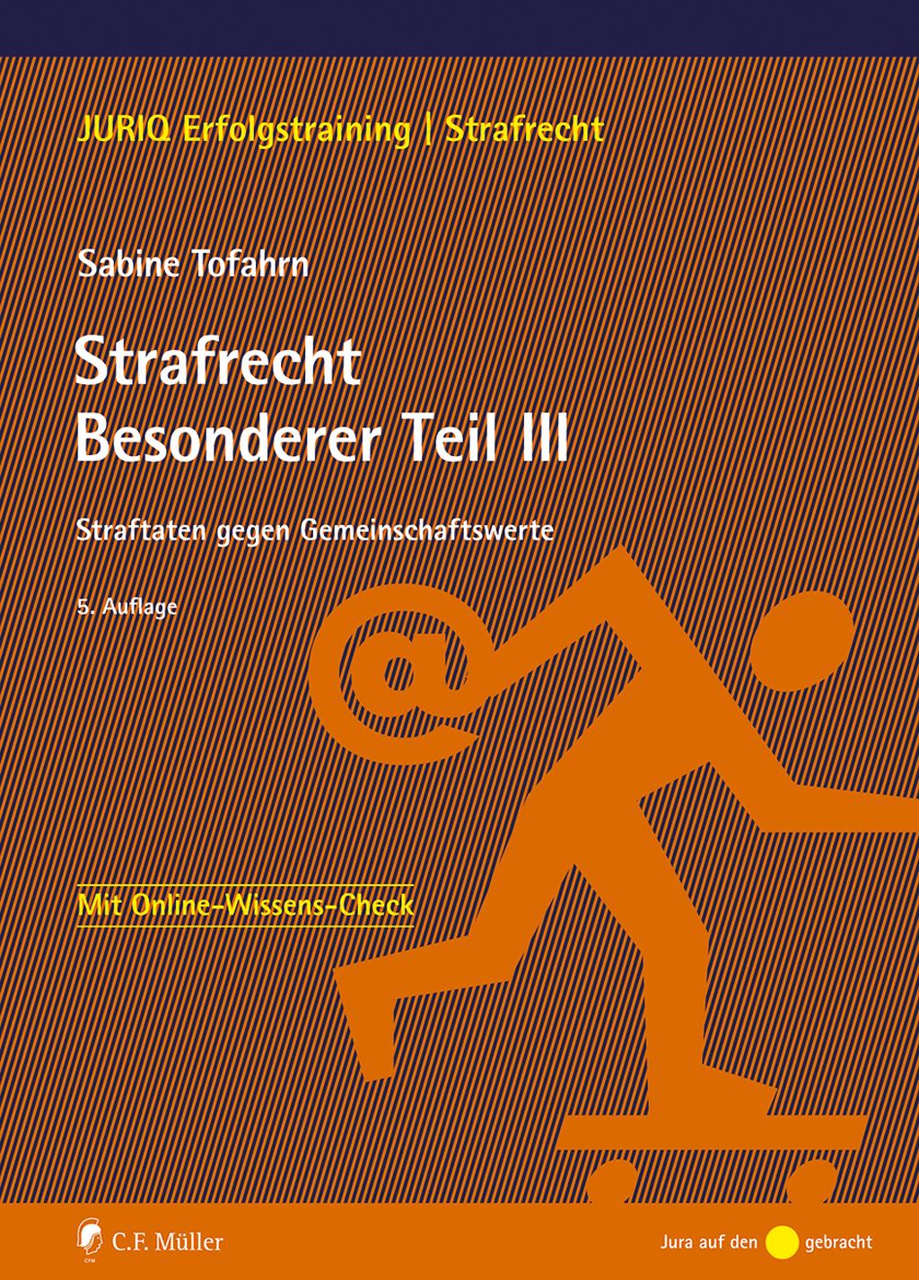 Vorderes Coverbild Strafrecht Besonderer Teil III