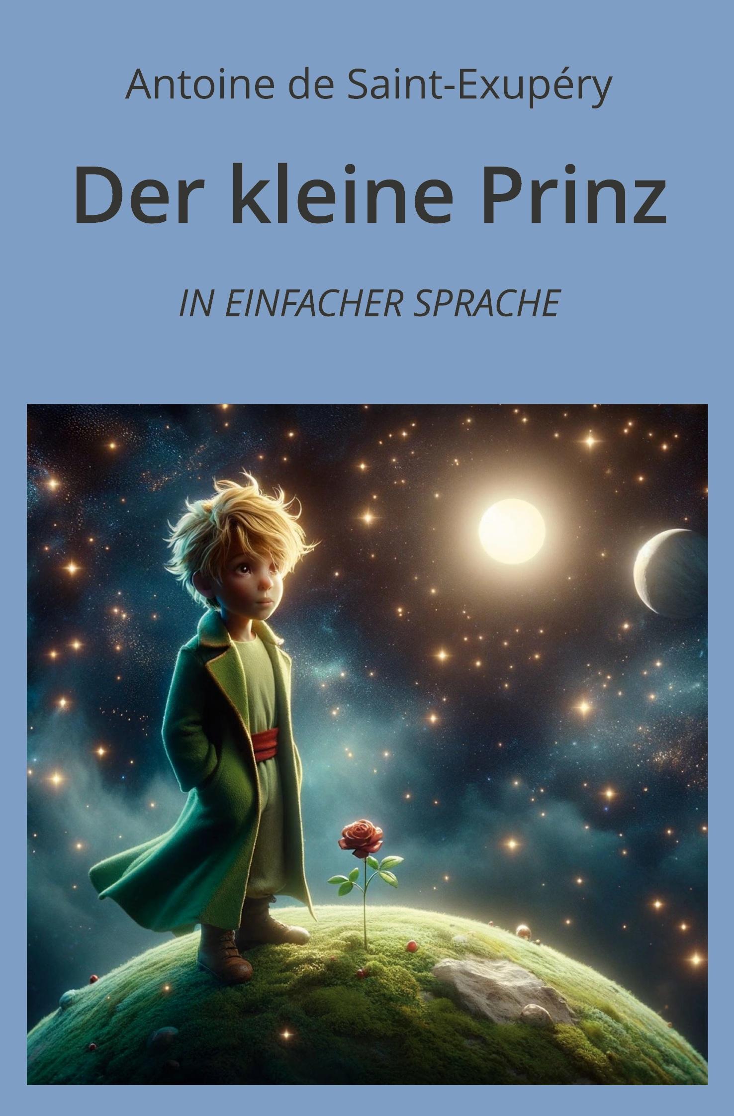 Vorderes Coverbild Der kleine Prinz: In Einfacher Sprache