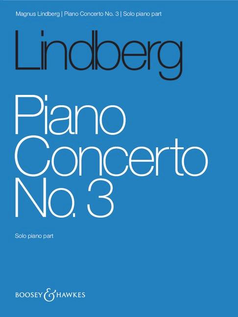 Vorderes Coverbild Lindberg: Piano Concerto No. 3 - Solo Piano Part