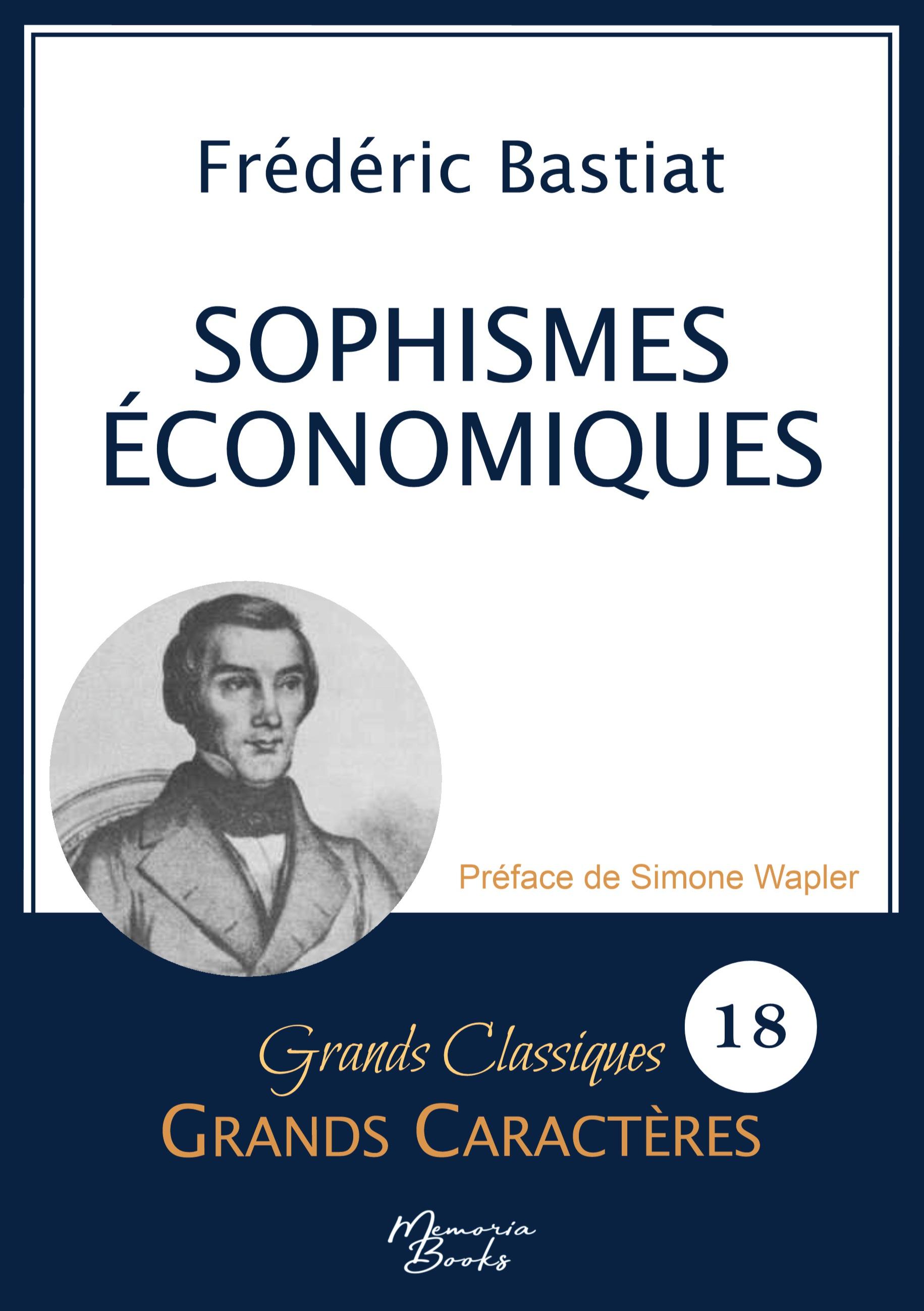 Vorderes Coverbild Sophismes économiques en grands caractères