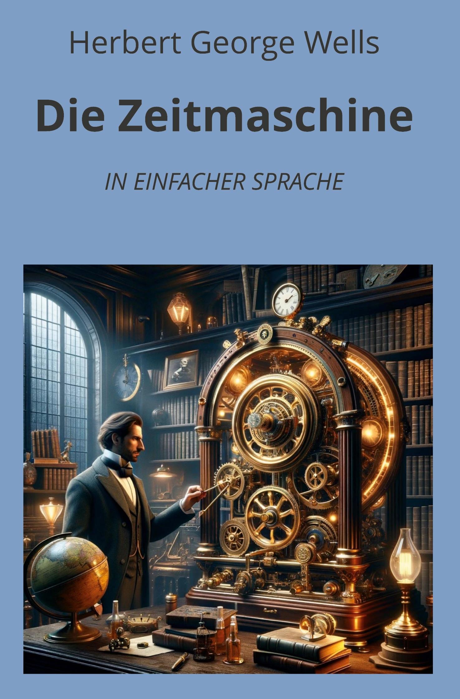 Vorderes Coverbild Die Zeitmaschine: In Einfacher Sprache