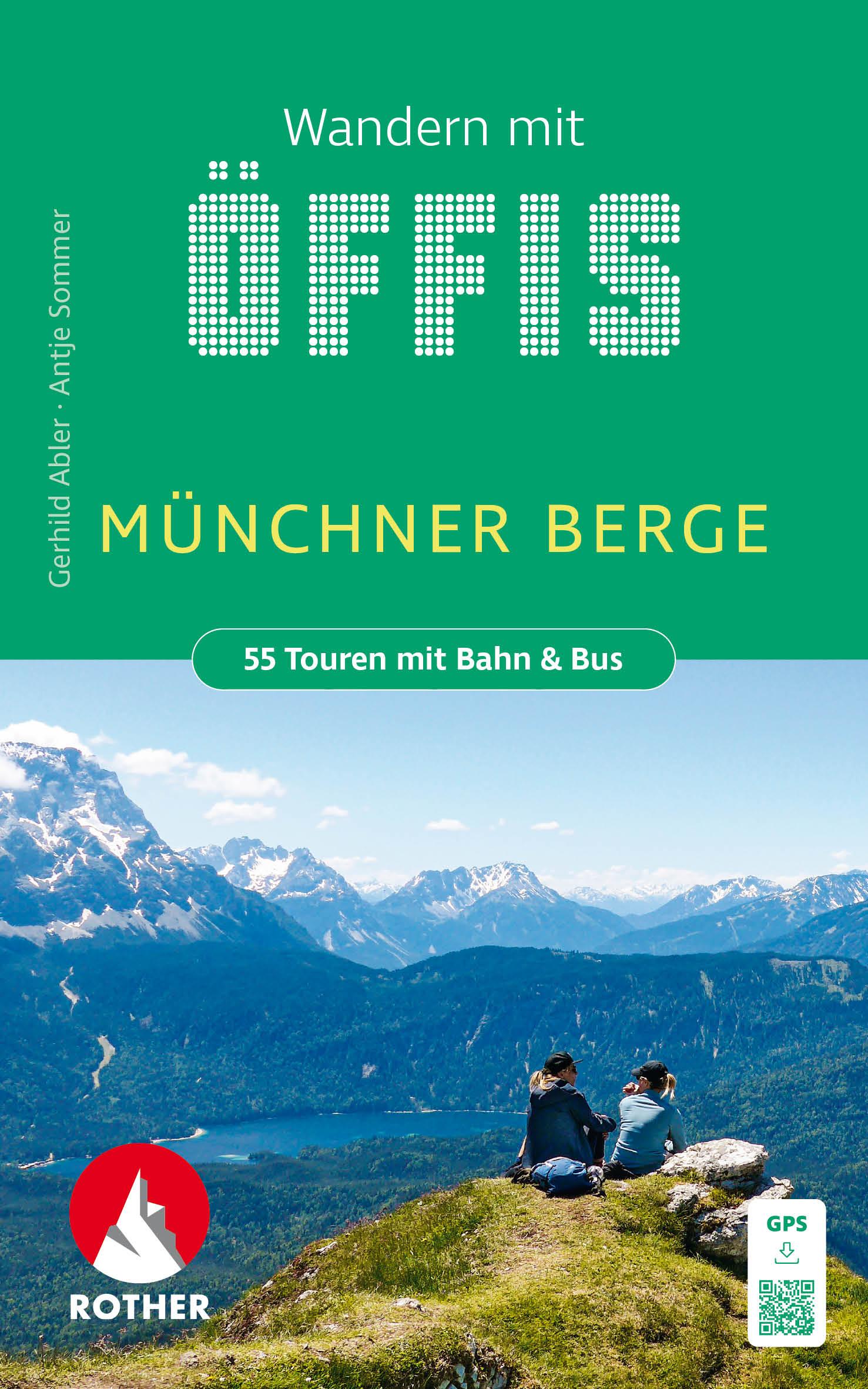 Vorderes Coverbild Wandern mit Öffis Münchner Berge