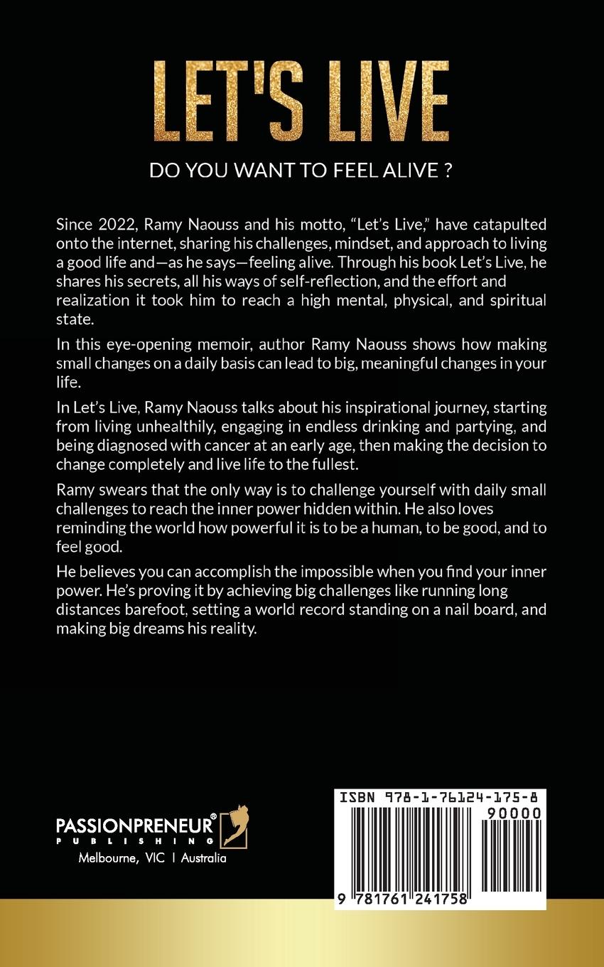 Rückseitencover Let's Live