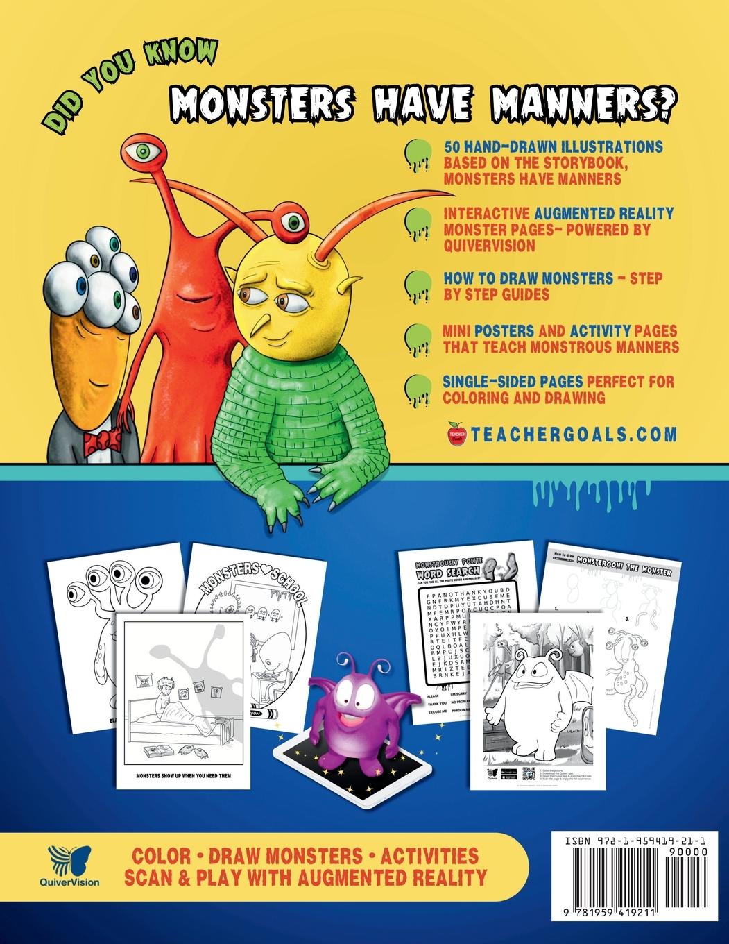 Rückseitencover Mannerly Monsters