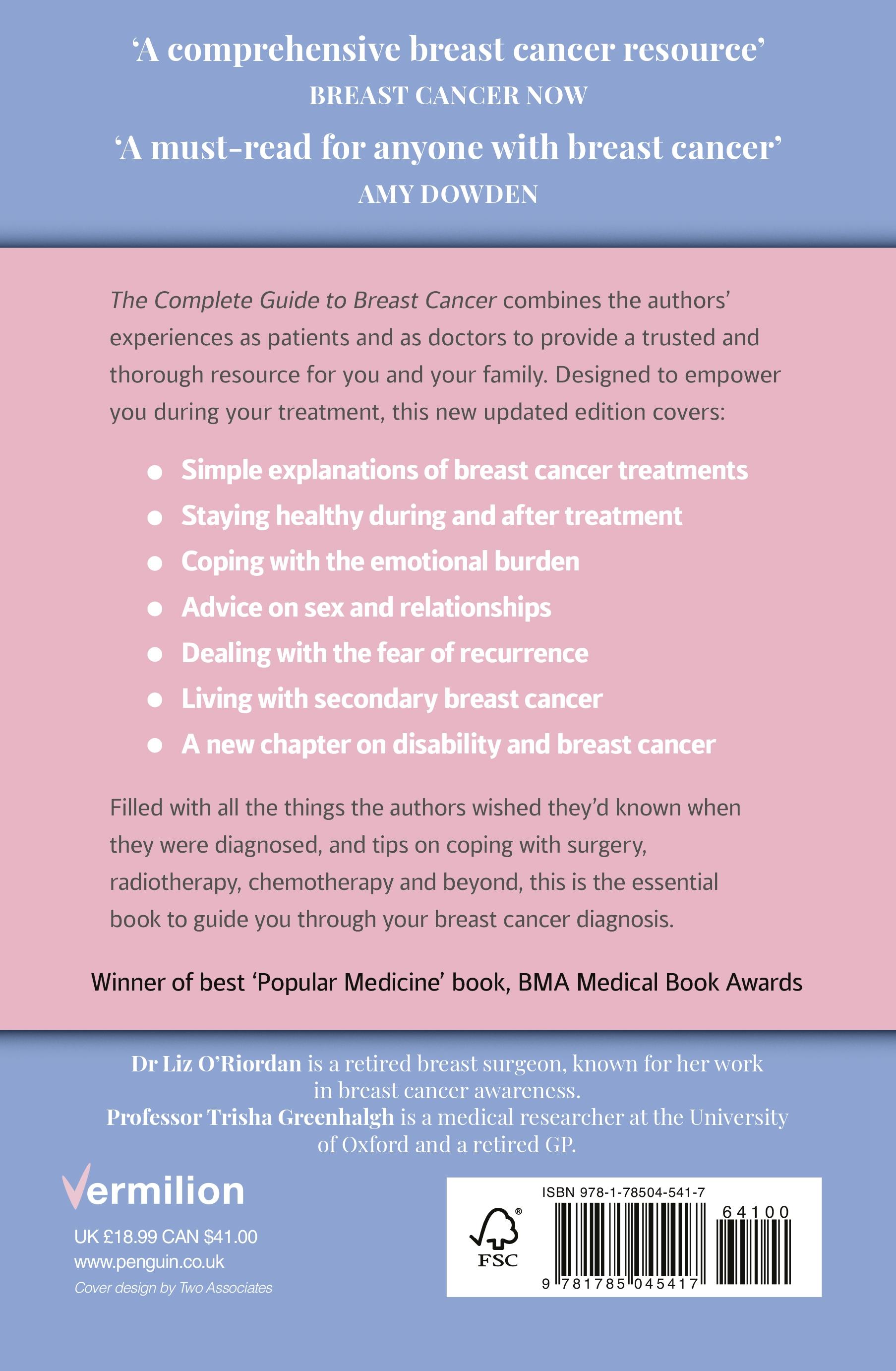 Rückseitencover The Complete Guide to Breast Cancer