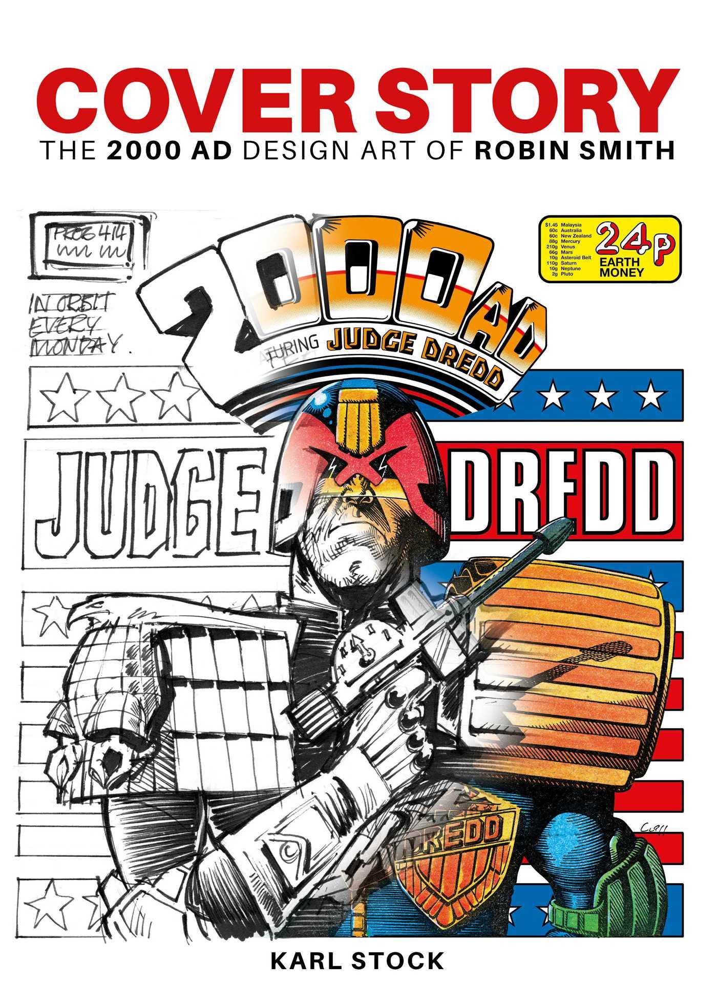 Vorderes Coverbild Cover Story: The 2000 AD Design Art of Robin Smith