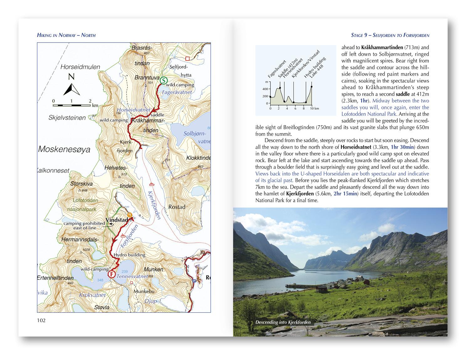 Beispielinhalt (Bild) Hiking in Norway - North