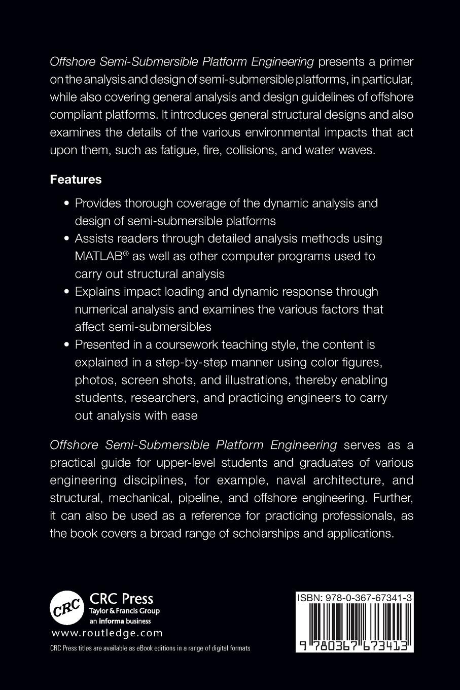 Rückseitencover Offshore Semi-Submersible Platform Engineering