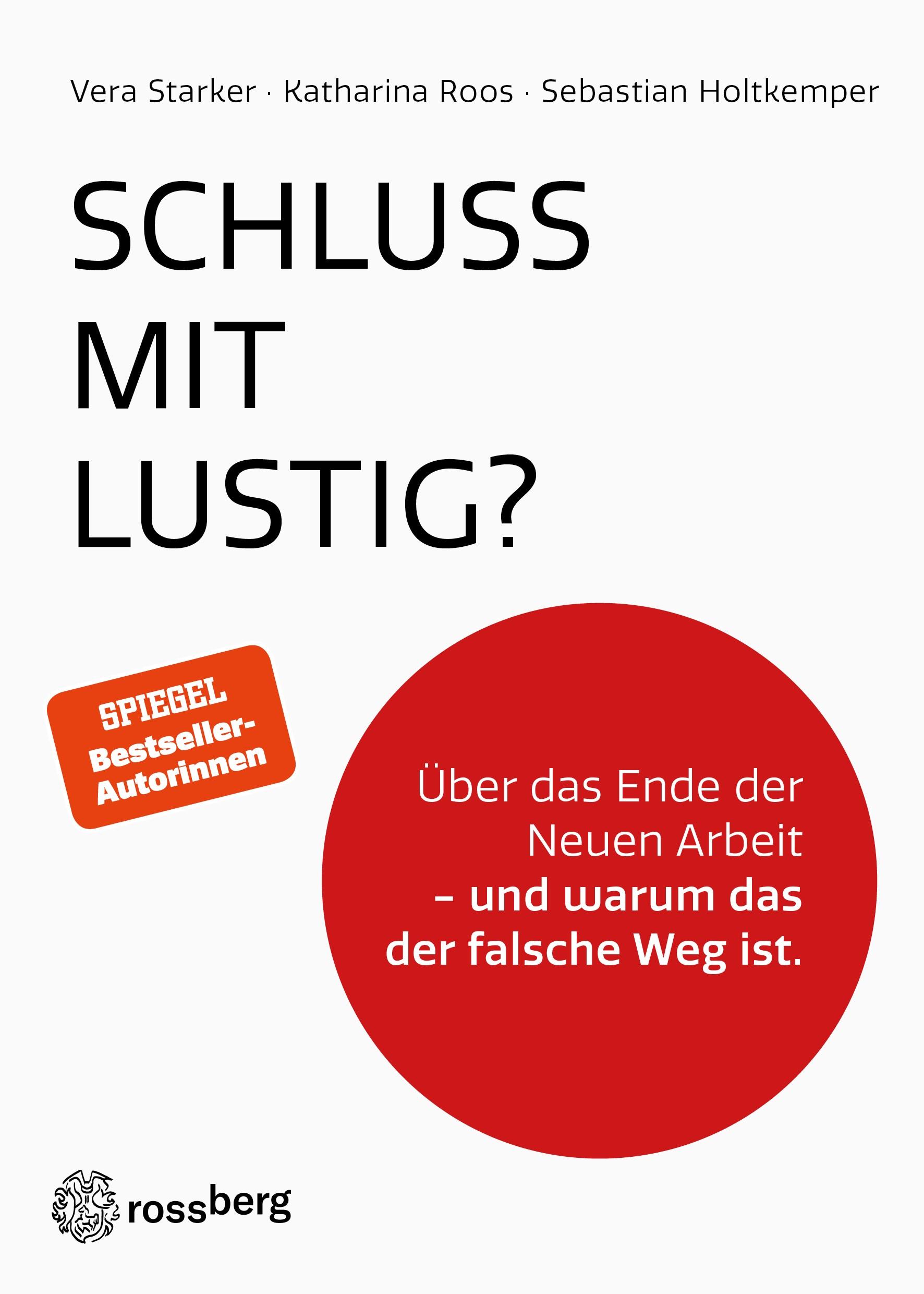 Vorderes Coverbild Schluss mit lustig?