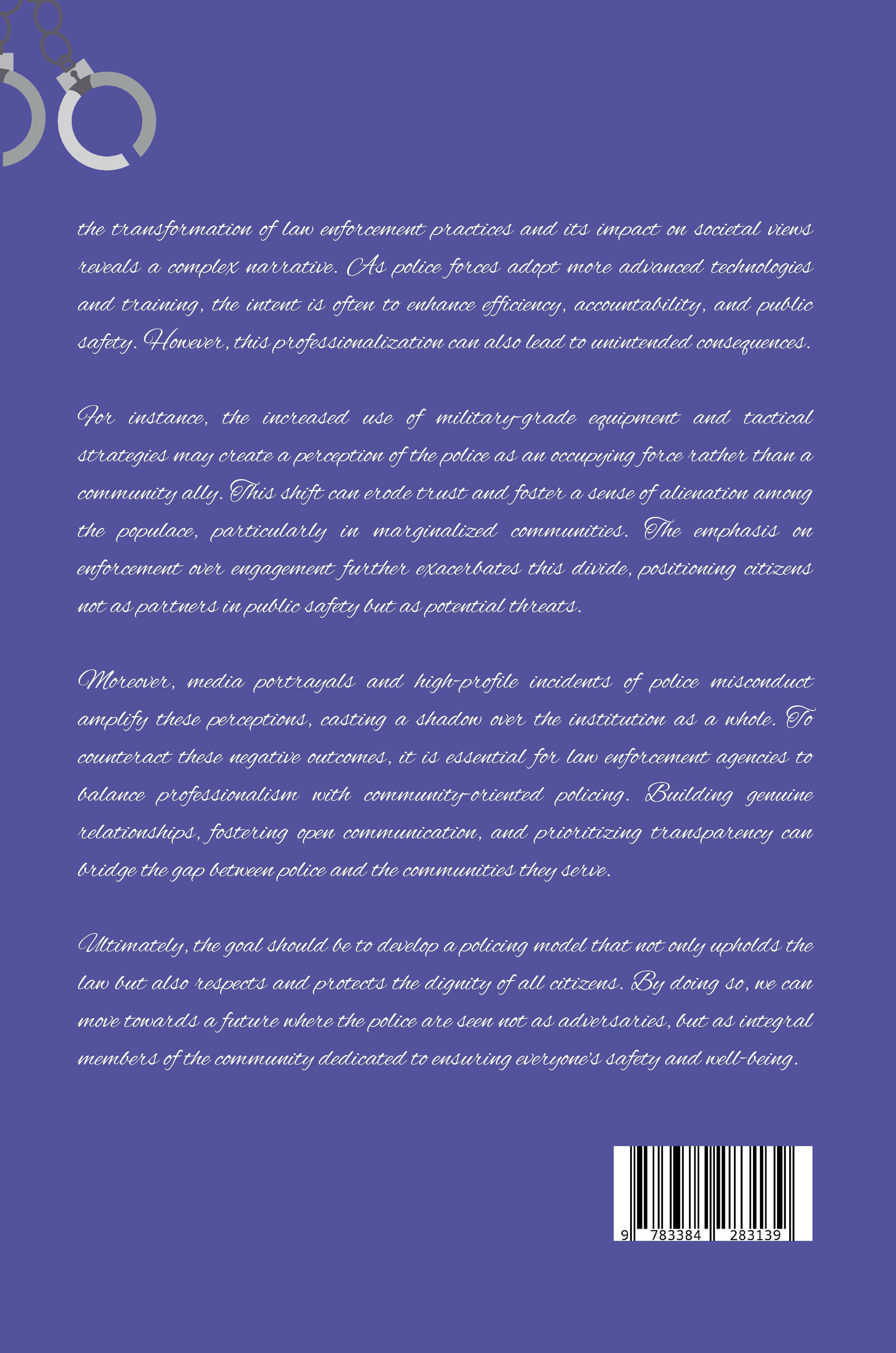 Rückseitencover The Dark Side of the Badge: How Police Professionalization Can Breed Brutality