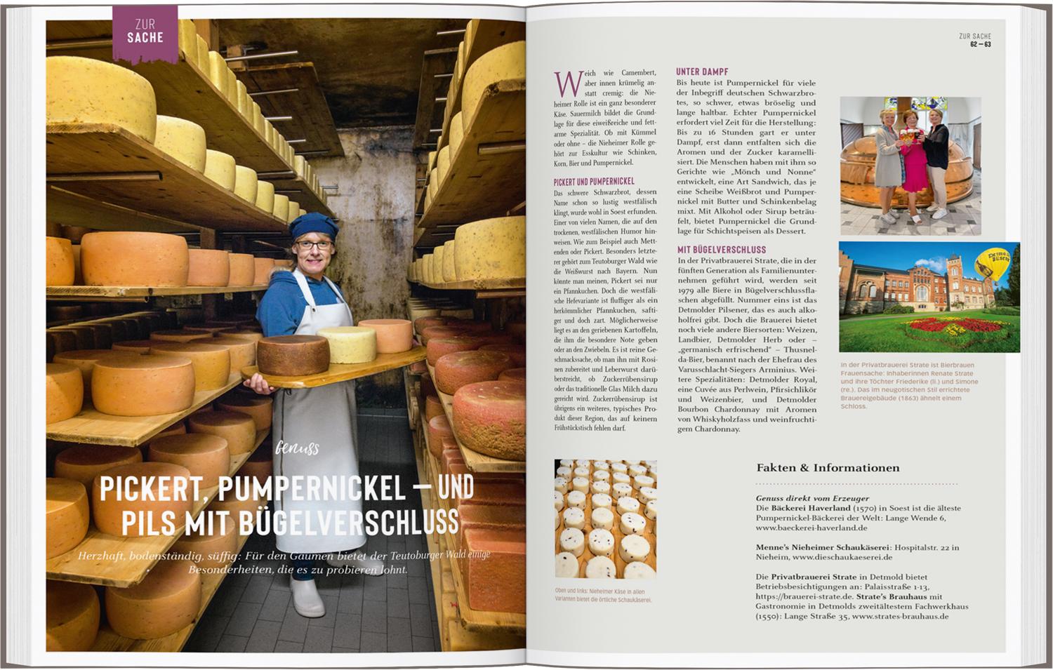 Beispielinhalt (Bild) DUMONT Bildatlas Teutoburger Wald