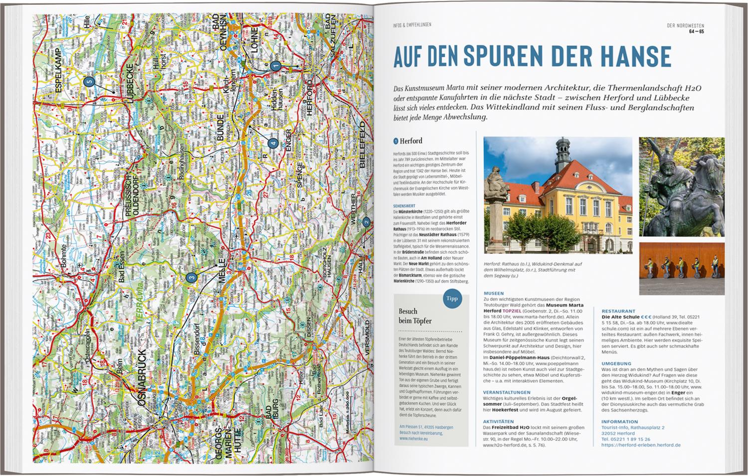 Beispielinhalt (Bild) DUMONT Bildatlas Teutoburger Wald