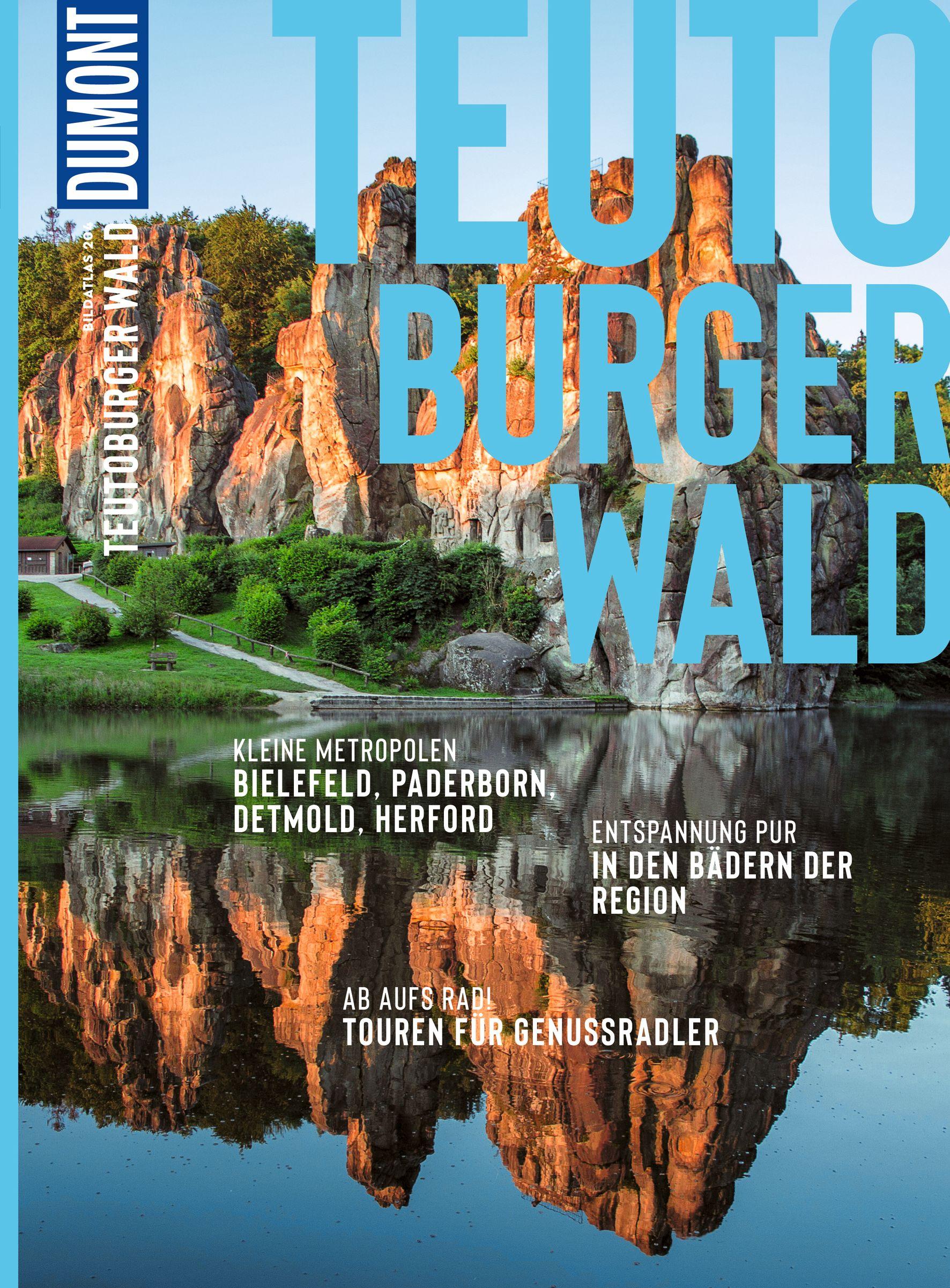 Vorderes Coverbild DUMONT Bildatlas Teutoburger Wald