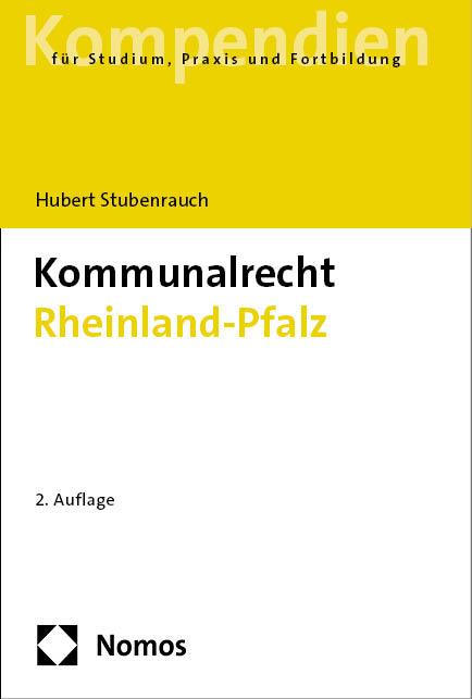 Vorderes Coverbild Kommunalrecht Rheinland-Pfalz