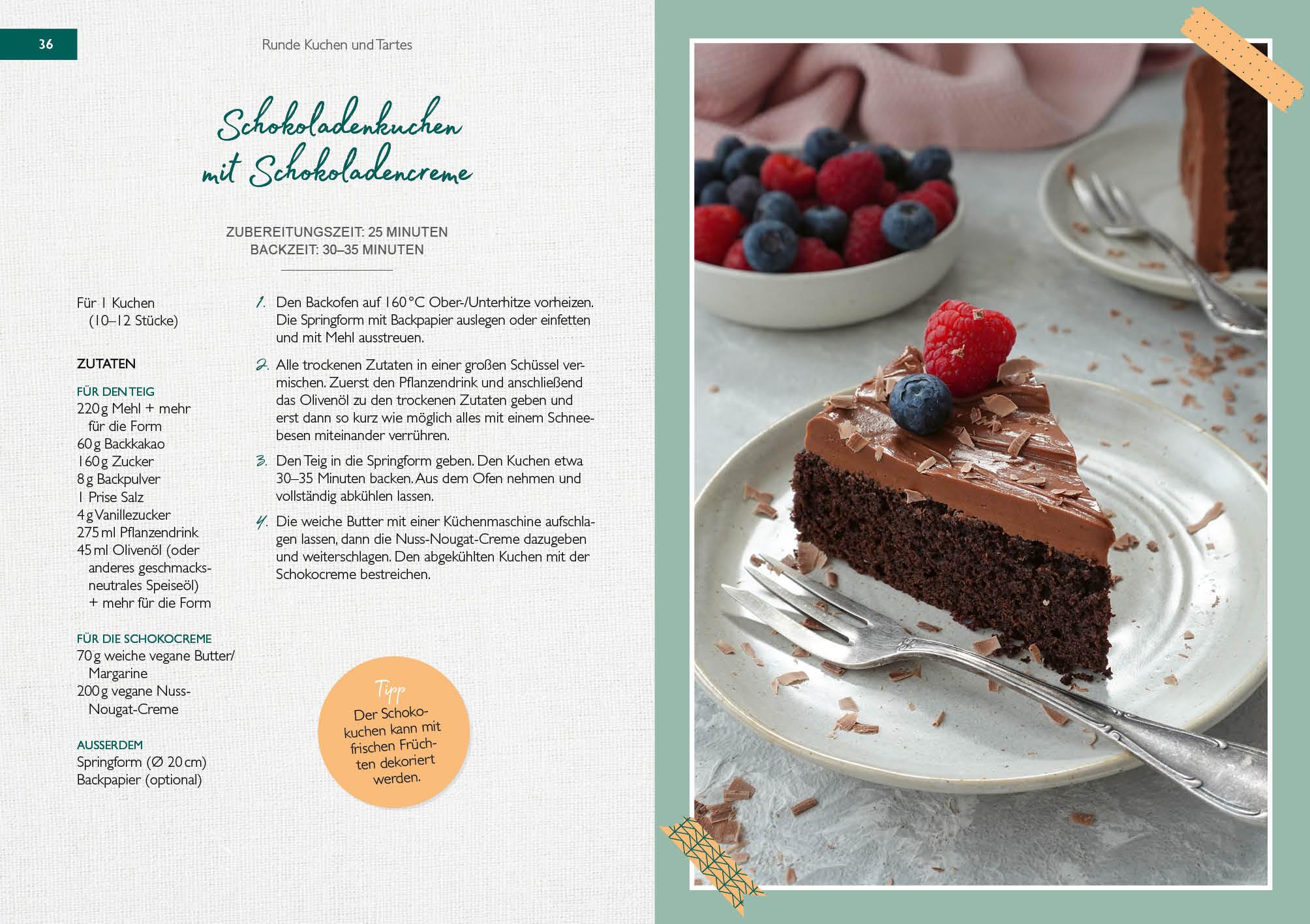 Beispielinhalt (Bild) Emmi kocht einfach: 75 vegetarische Rezepte