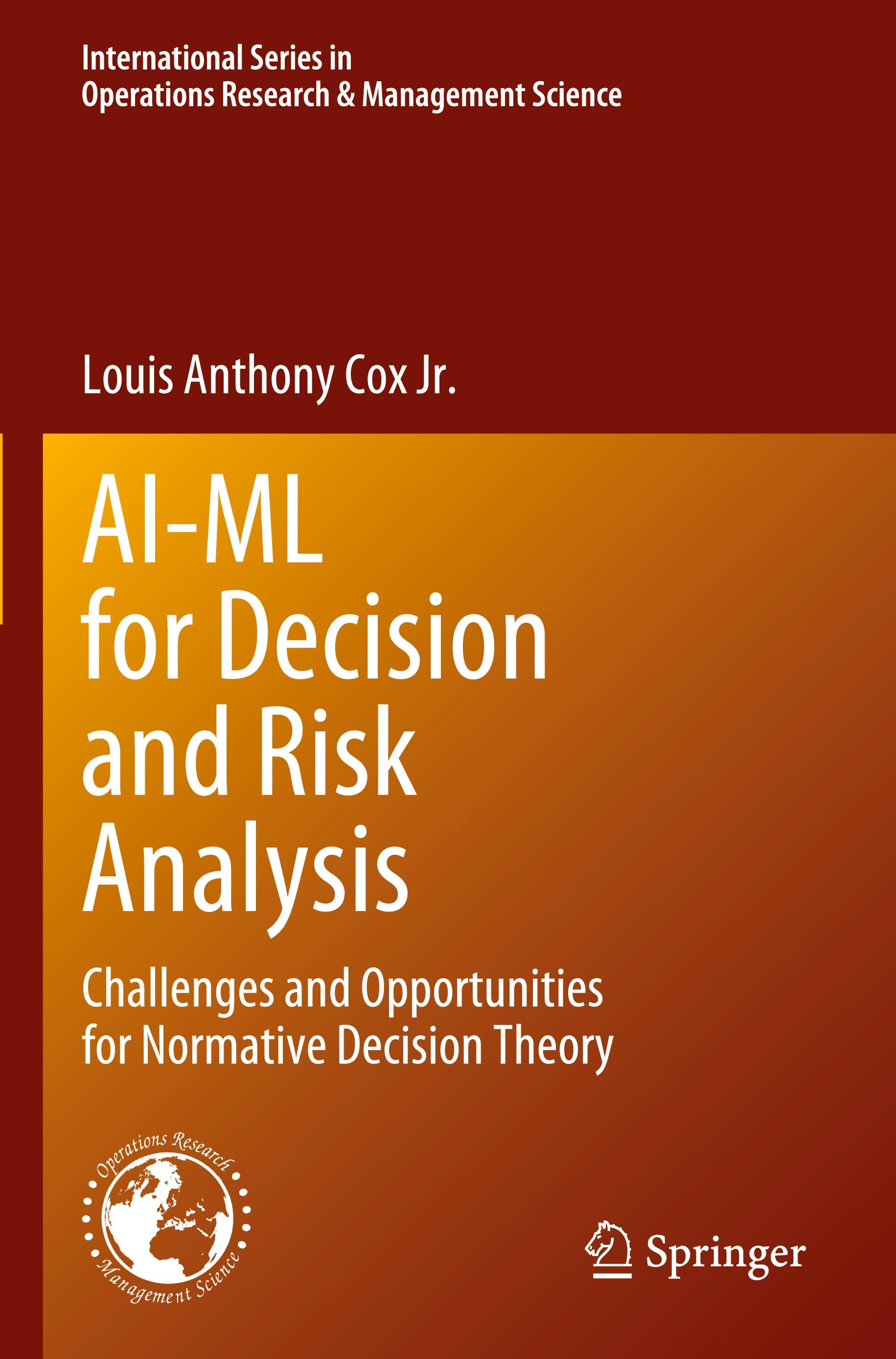 Vorderes Coverbild AI-ML for Decision and Risk Analysis