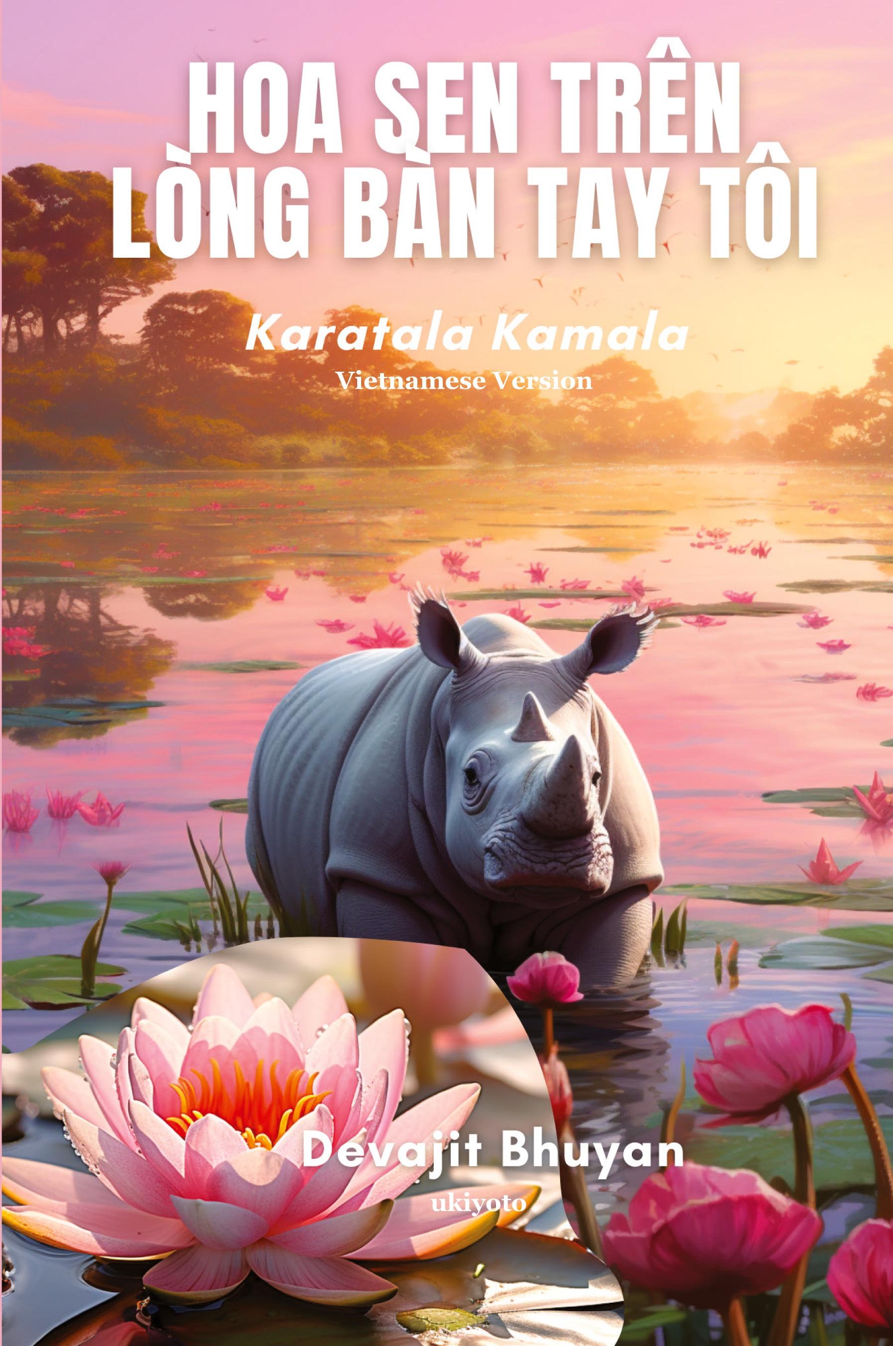 Vorderes Coverbild Lotus on my palm Vietnamese Version