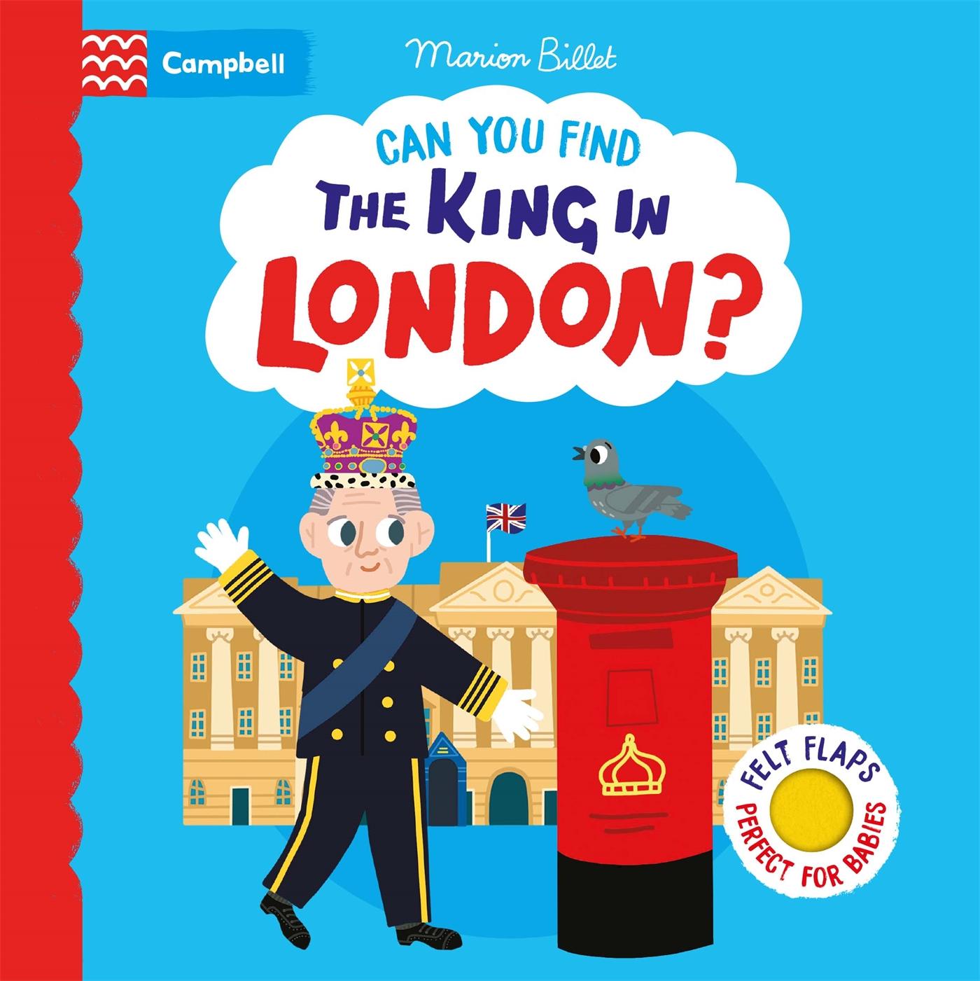 Vorderes Coverbild Can You Find The King in London?